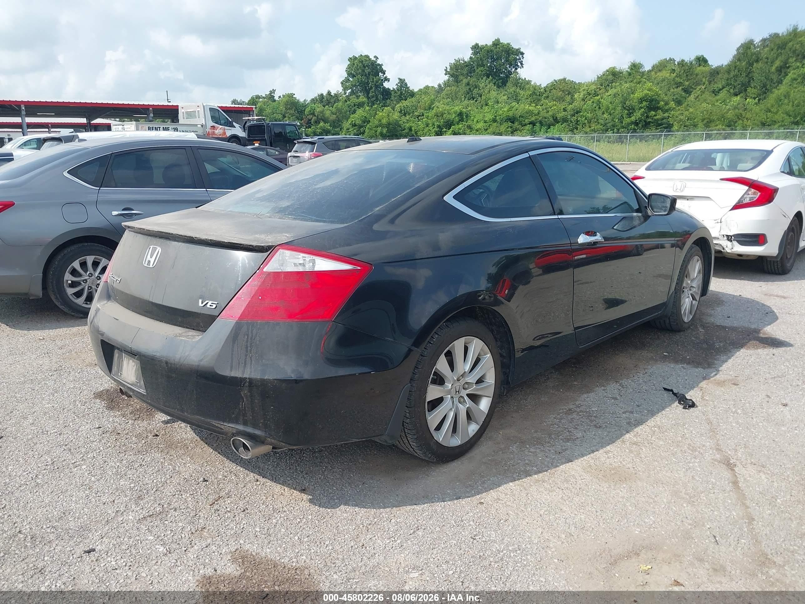 2010 Honda Accord Exl Black vin: 1HGCS2B88AA007152