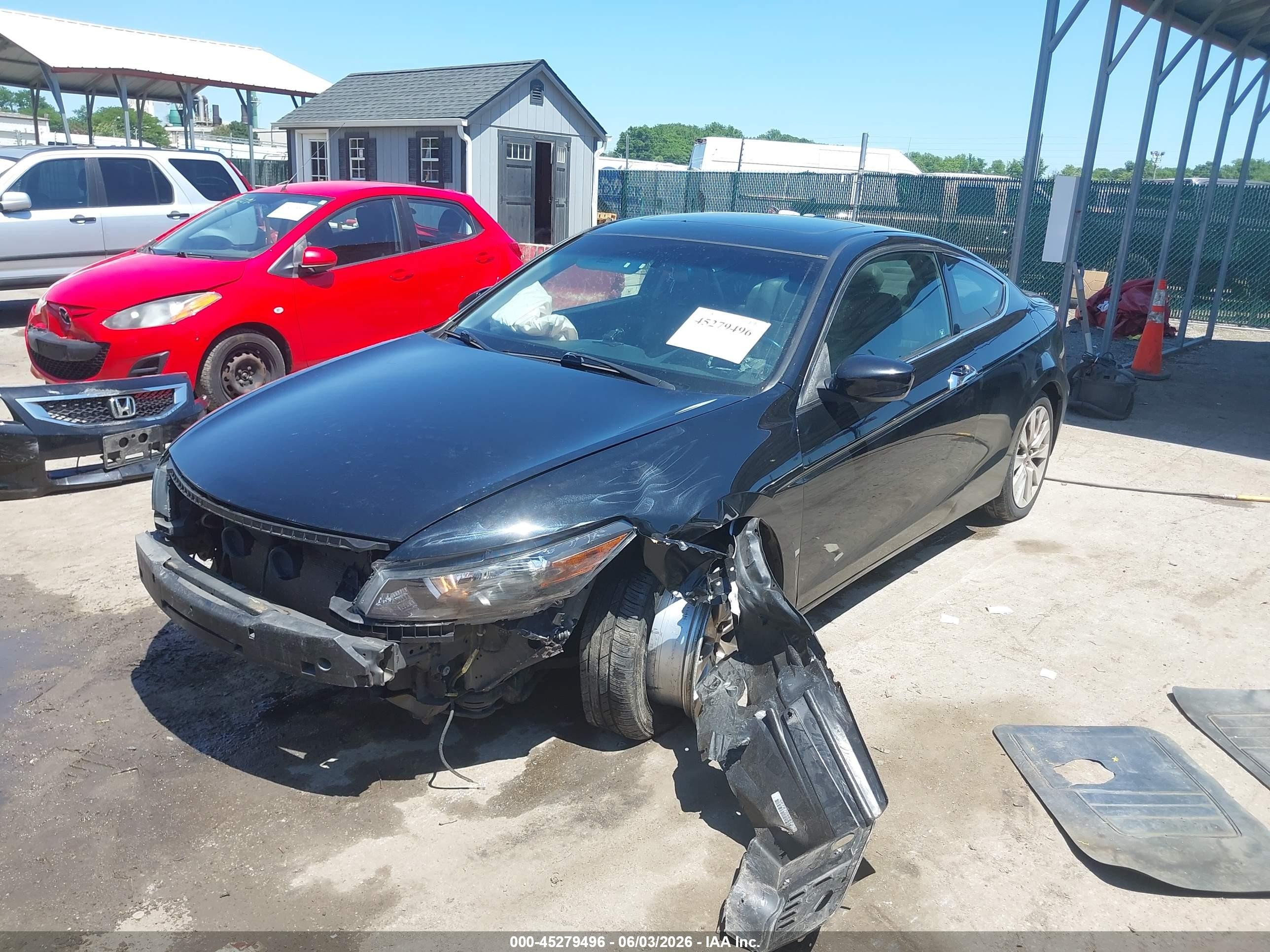 2010 Honda Accord 3.5 Ex-l Black vin: 1HGCS2B88AA010200
