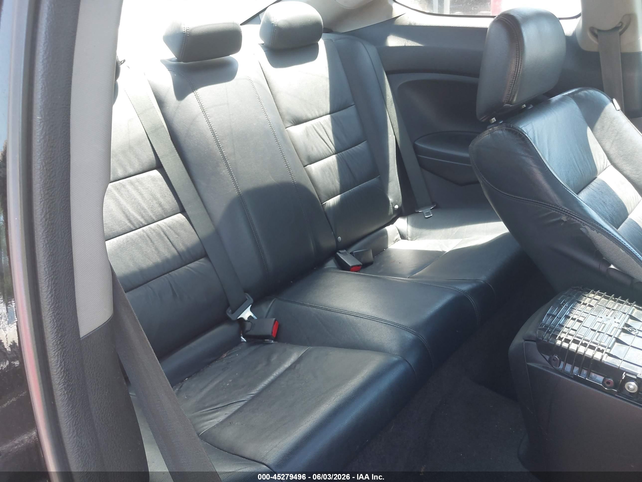 2010 Honda Accord 3.5 Ex-l Black vin: 1HGCS2B88AA010200