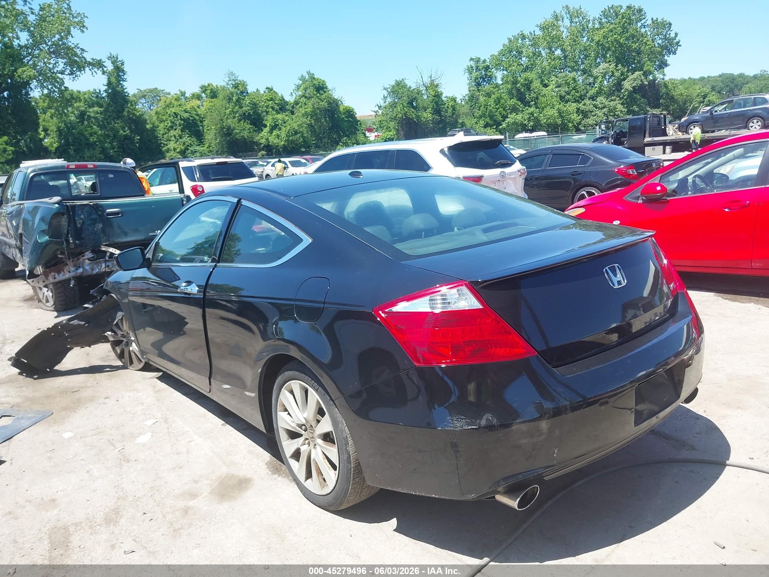 2010 Honda Accord 3.5 Ex-l Black vin: 1HGCS2B88AA010200