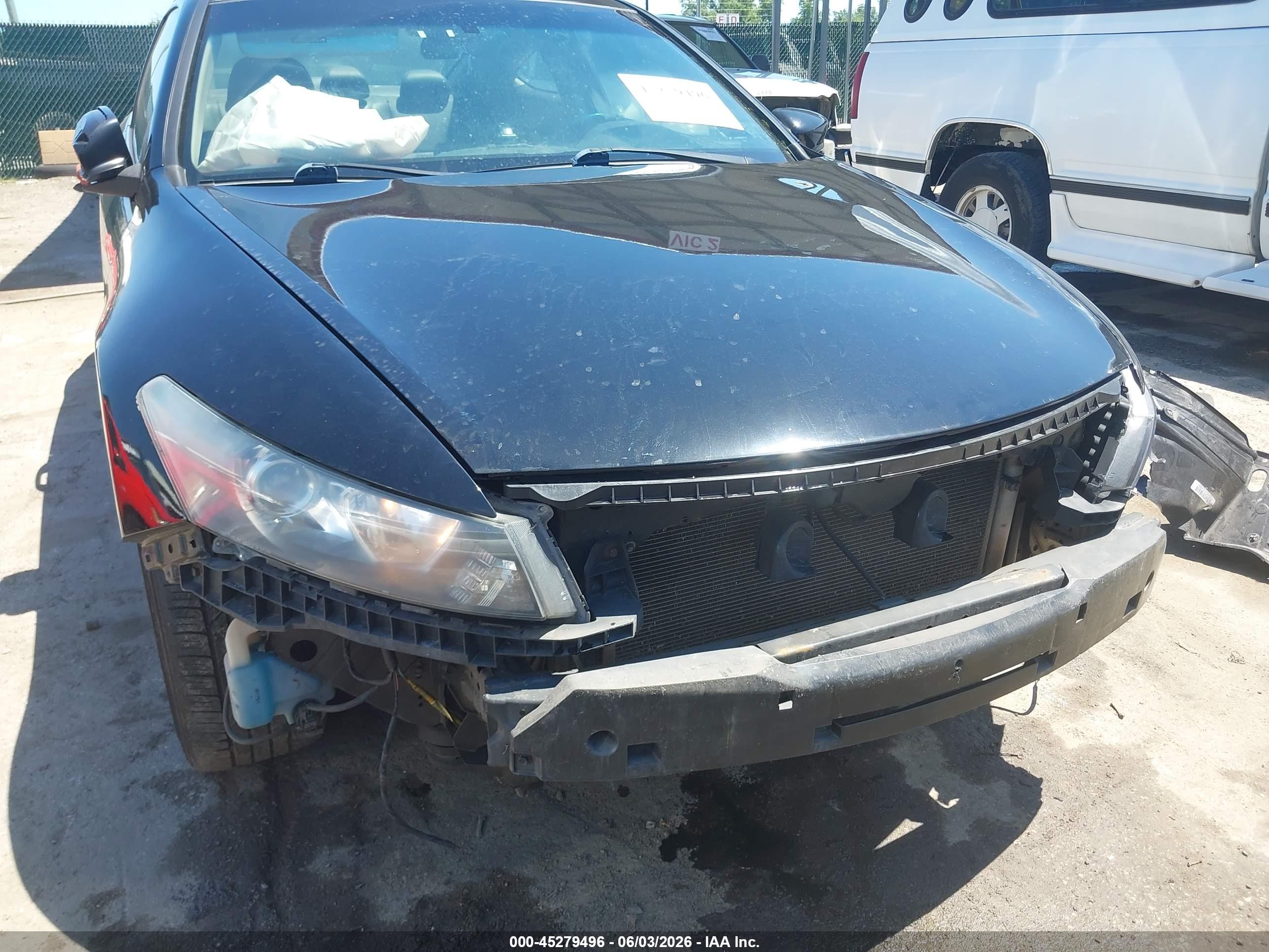 2010 Honda Accord 3.5 Ex-l Black vin: 1HGCS2B88AA010200