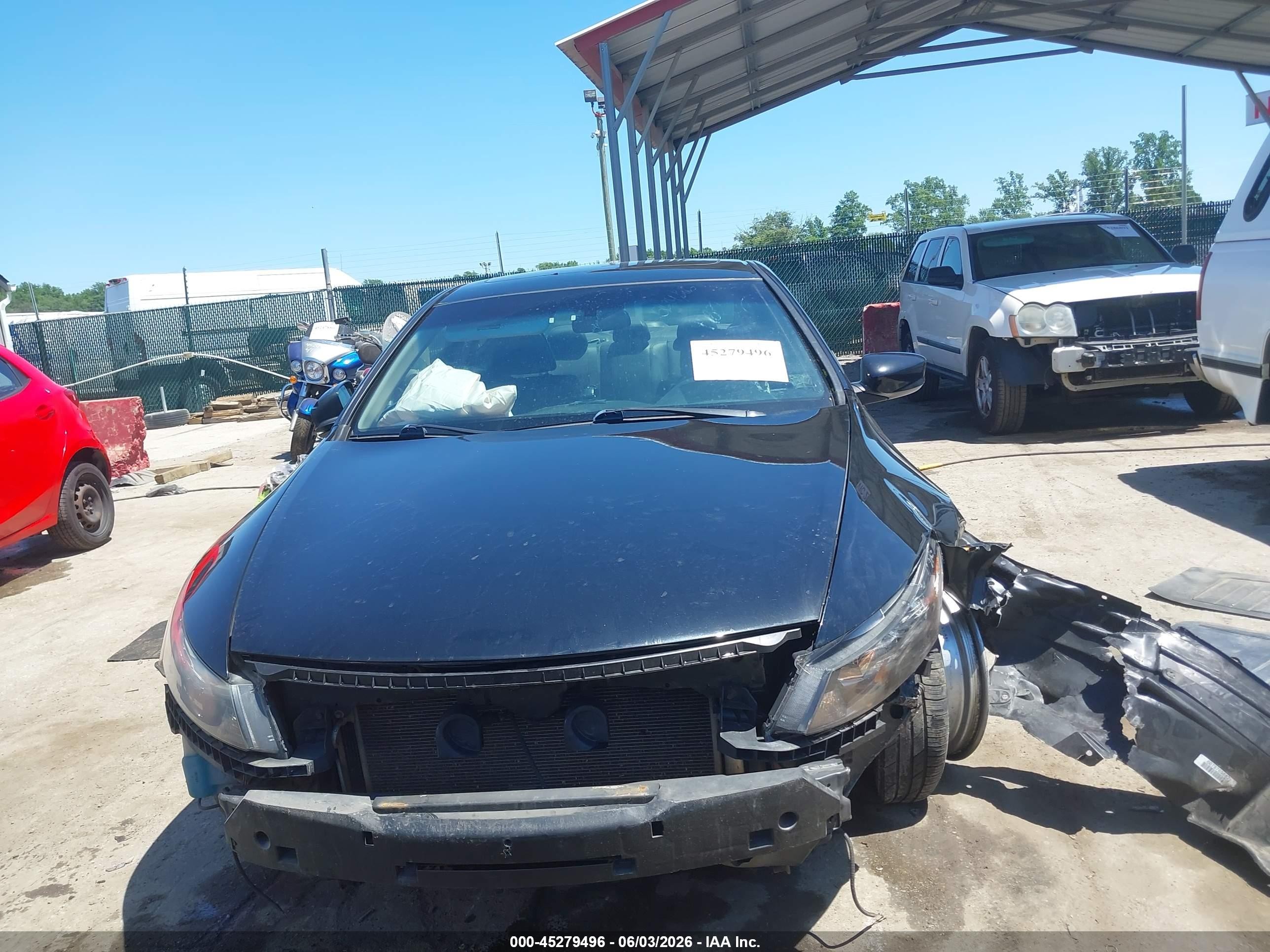 2010 Honda Accord 3.5 Ex-l Black vin: 1HGCS2B88AA010200