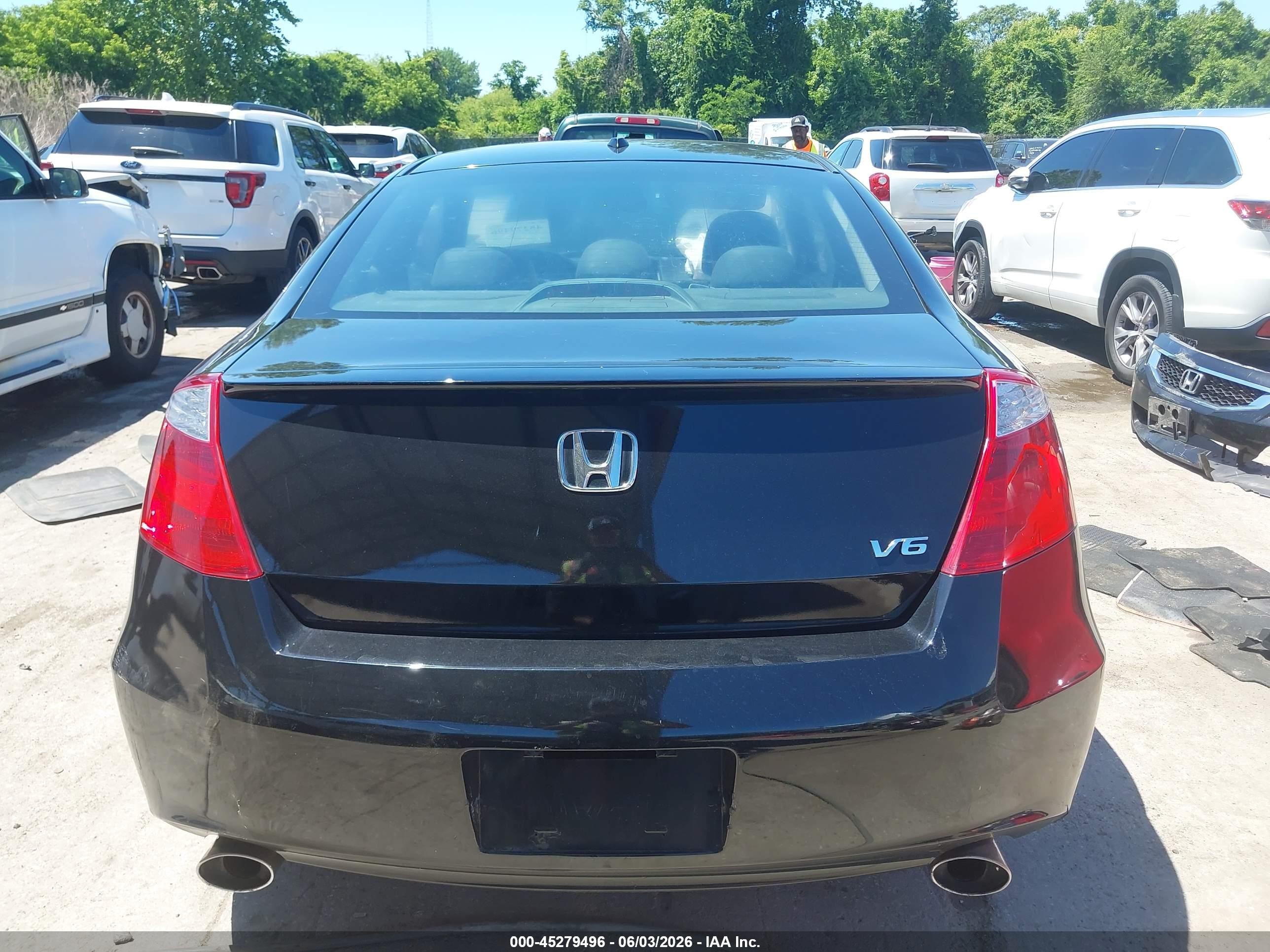 2010 Honda Accord 3.5 Ex-l Black vin: 1HGCS2B88AA010200