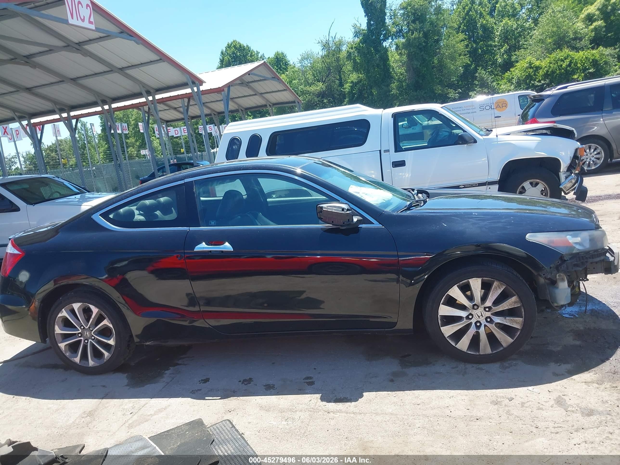 2010 Honda Accord 3.5 Ex-l Black vin: 1HGCS2B88AA010200