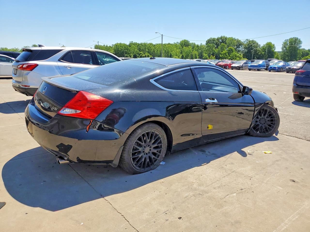 2011 Honda Accord Exl Черный vin: 1HGCS2B88BA005600