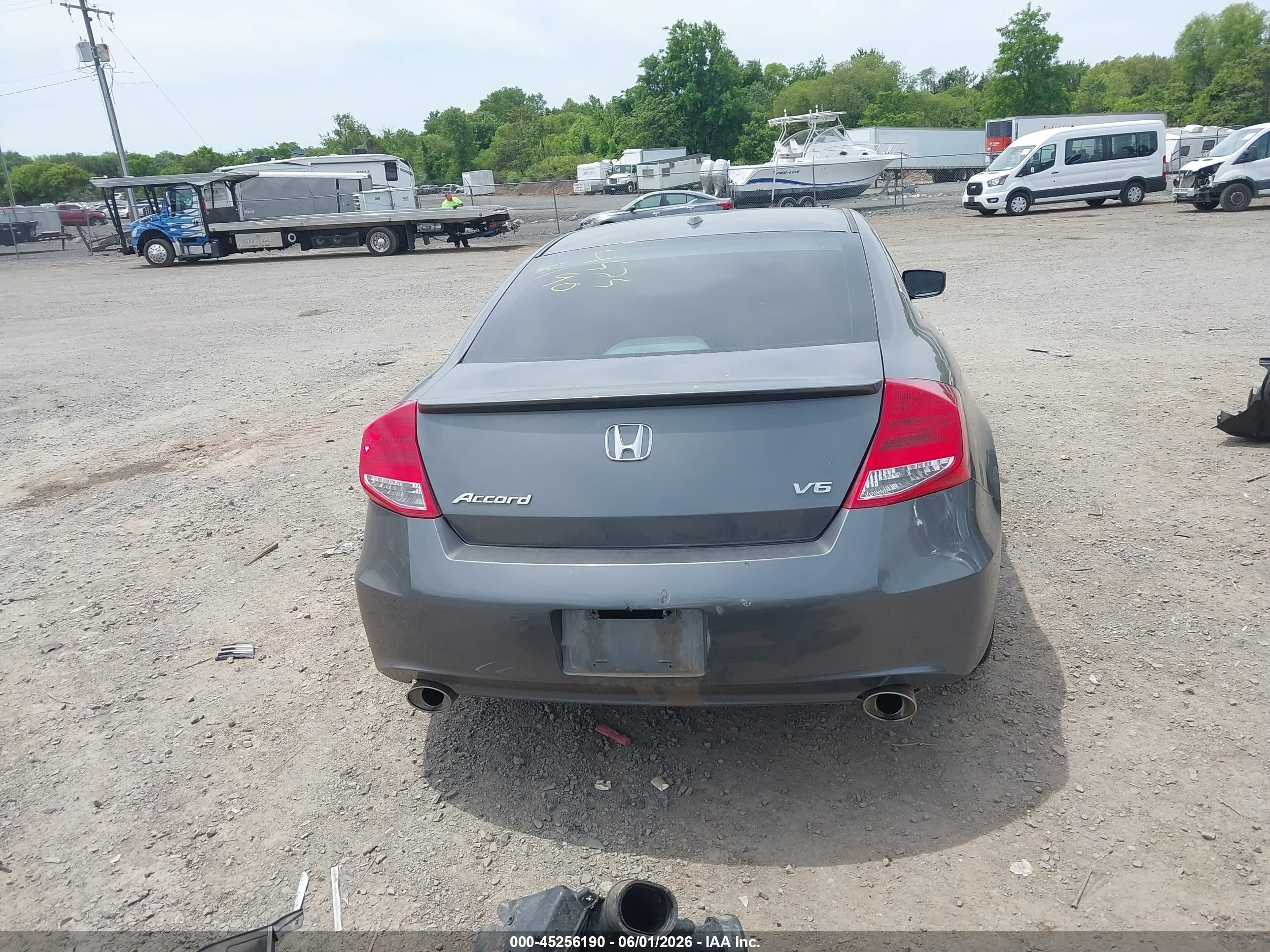 2011 Honda Accord 3.5 Ex-l Gray vin: 1HGCS2B88BA007931