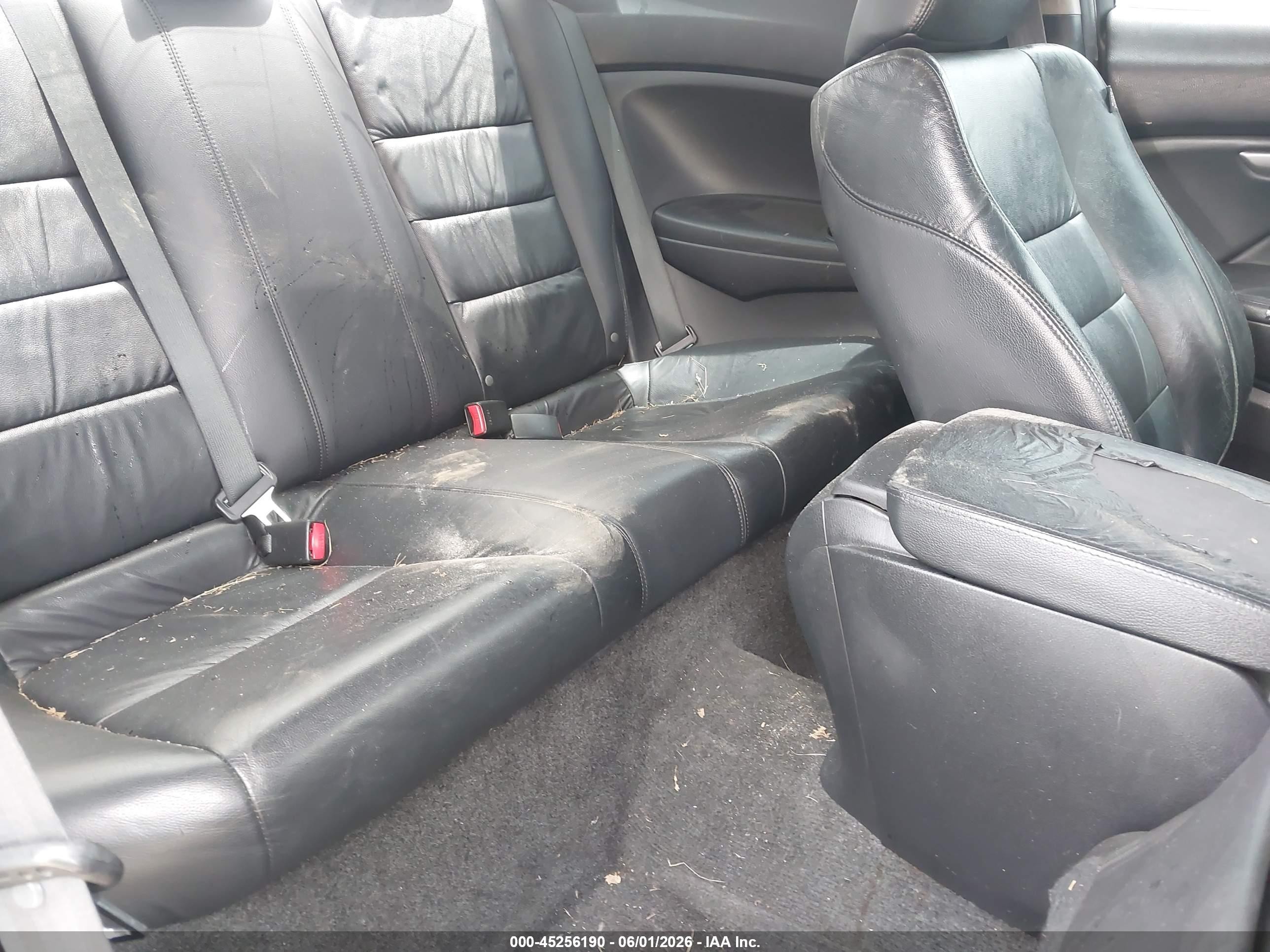 2011 Honda Accord 3.5 Ex-l Gray vin: 1HGCS2B88BA007931