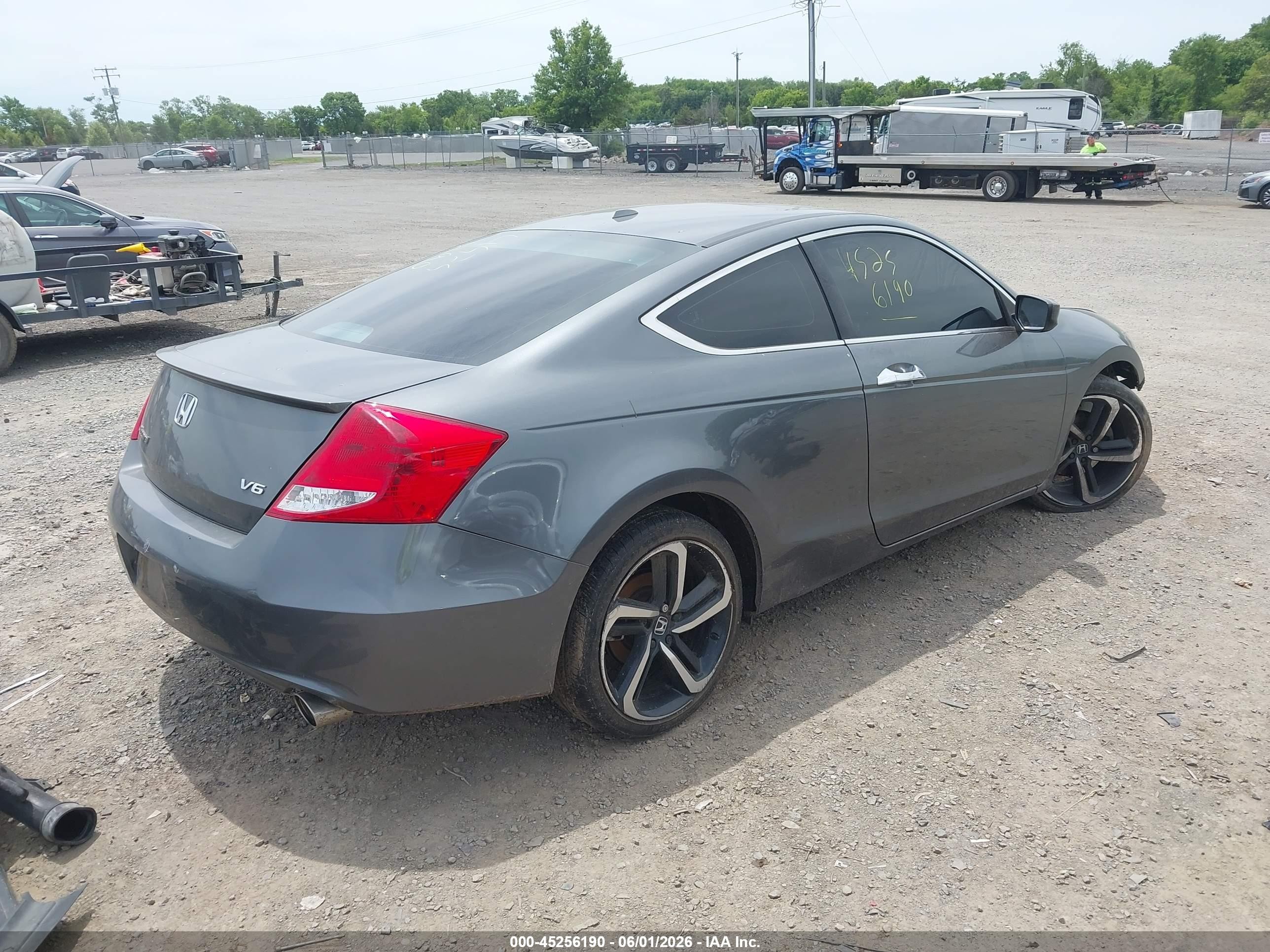 2011 Honda Accord 3.5 Ex-l Gray vin: 1HGCS2B88BA007931