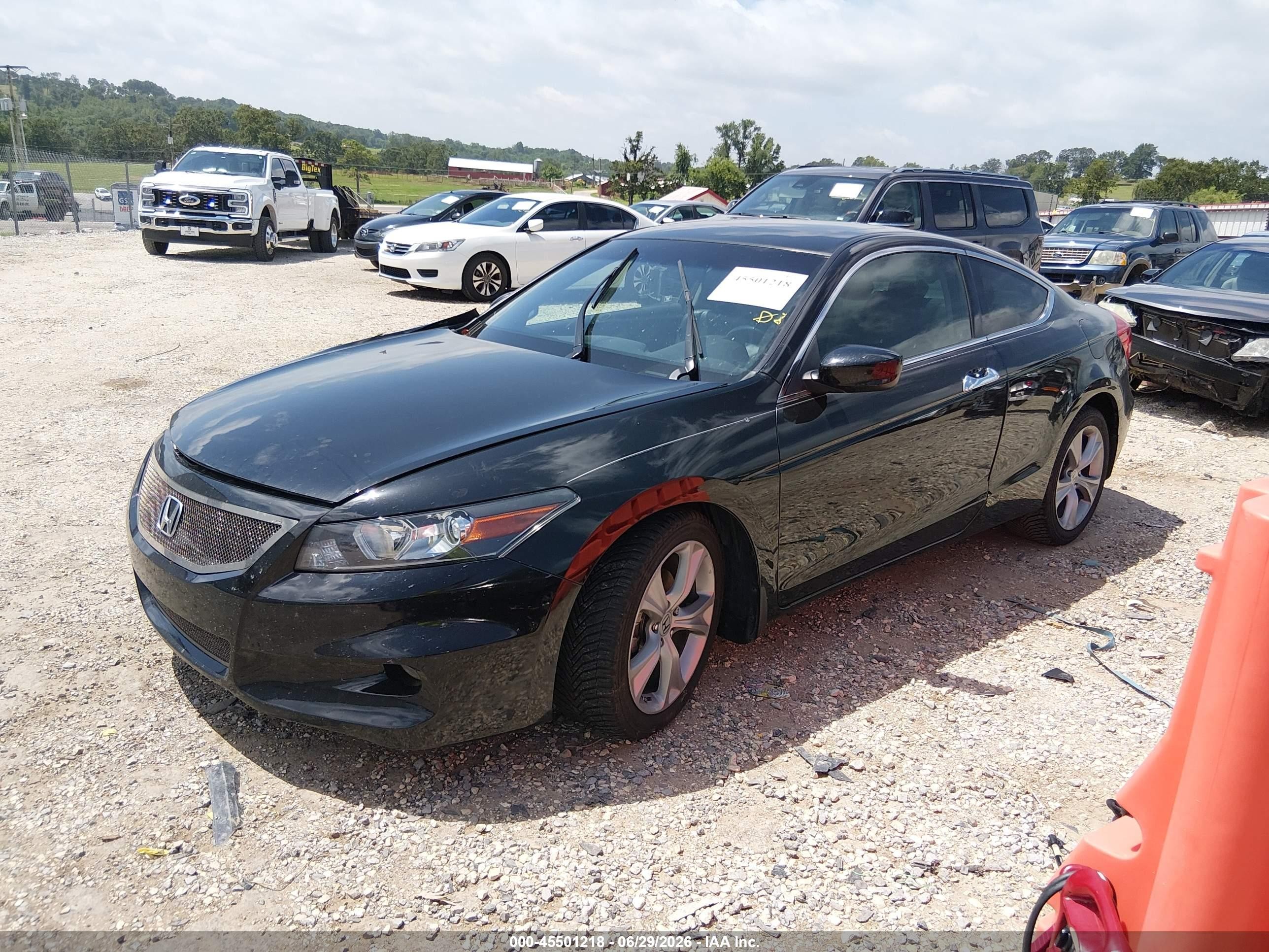 2011 Honda Accord 3.5 Ex-l Black vin: 1HGCS2B88BA008125