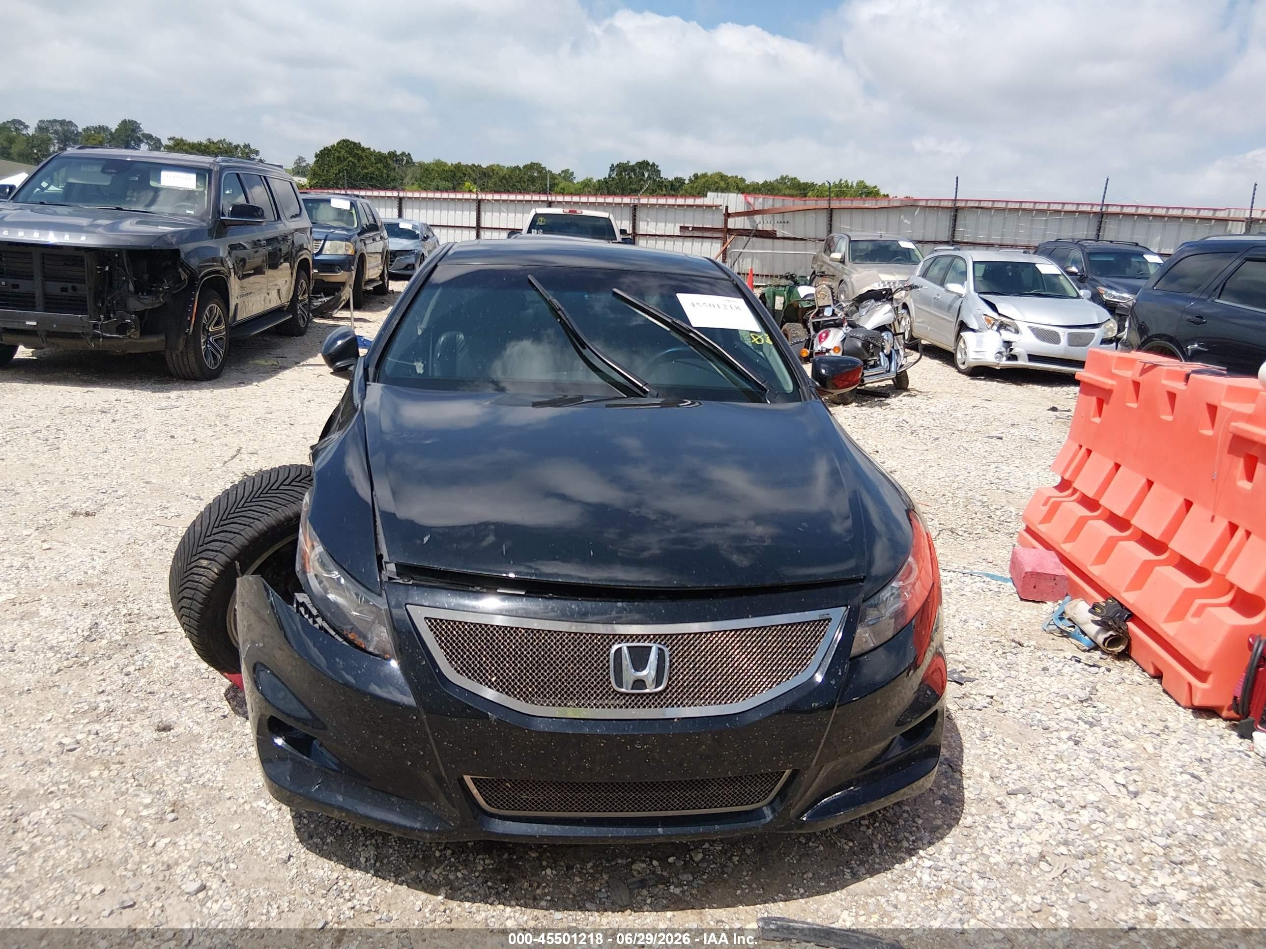 2011 Honda Accord 3.5 Ex-l Black vin: 1HGCS2B88BA008125