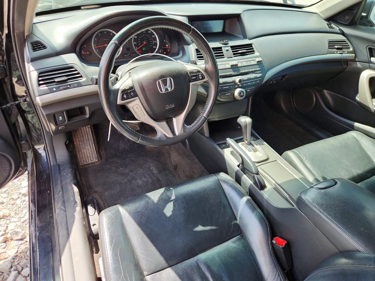 2012 Honda Accord Exl Черный vin: 1HGCS2B88CA000639