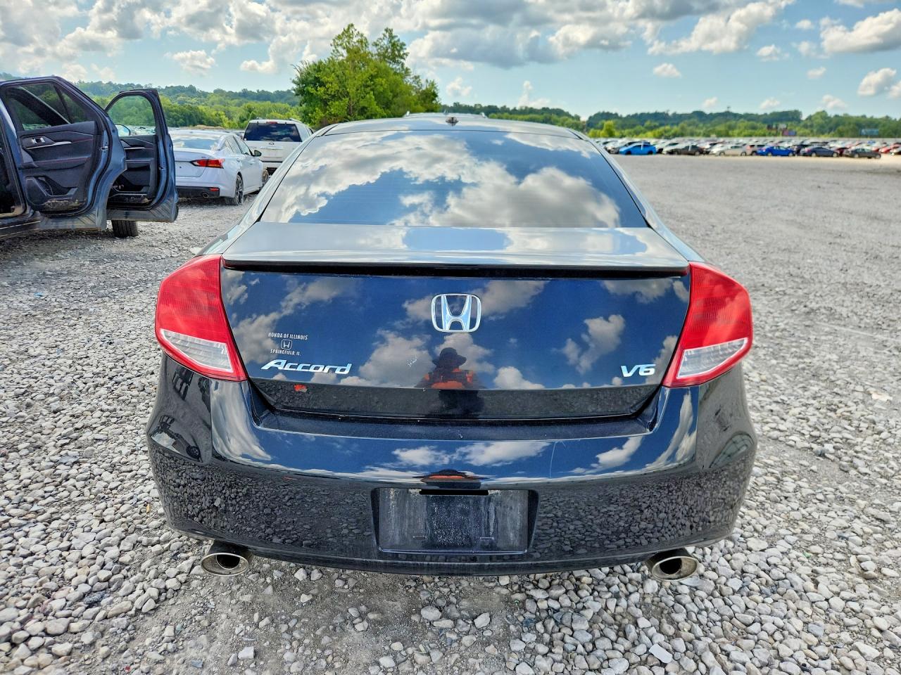 2012 Honda Accord Exl Черный vin: 1HGCS2B88CA000639