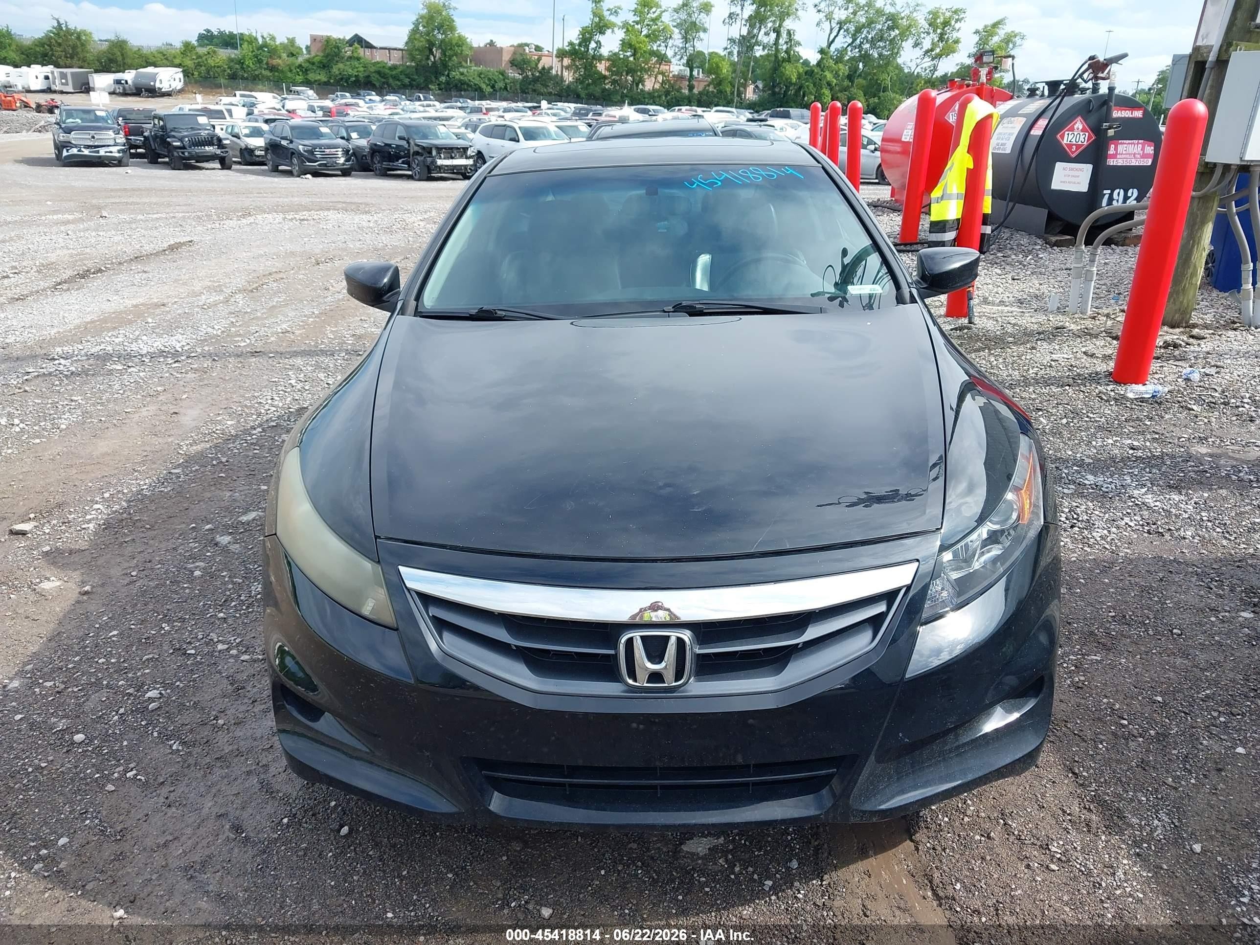 2012 Honda Accord 3.5 Ex-l Black vin: 1HGCS2B88CA001936
