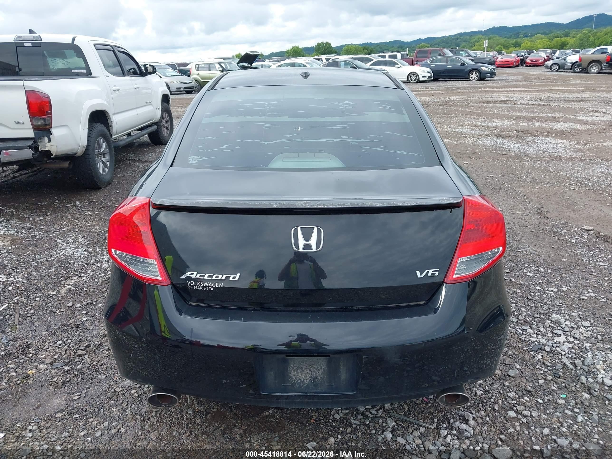 2012 Honda Accord 3.5 Ex-l Black vin: 1HGCS2B88CA001936