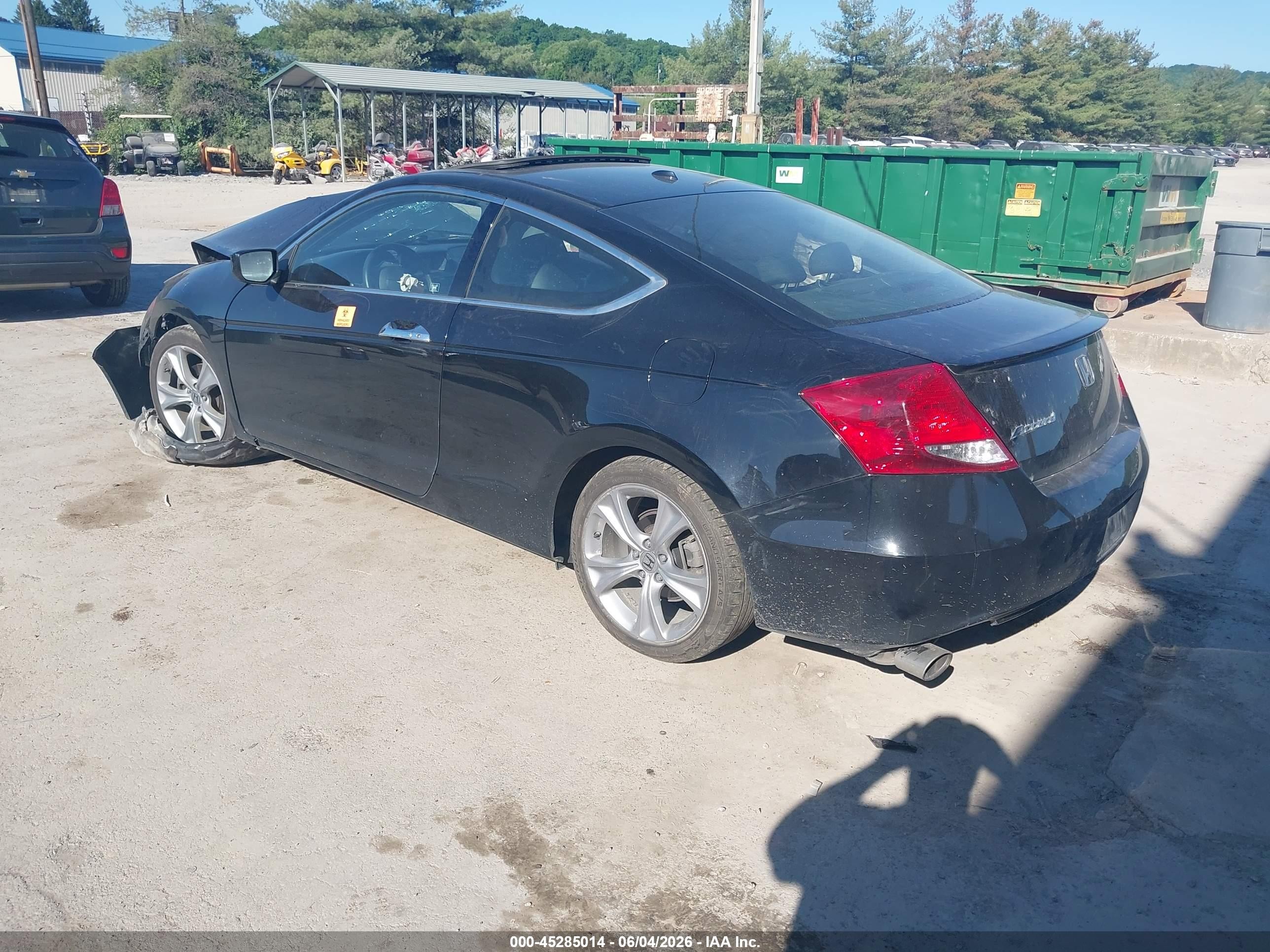 2012 Honda Accord 3.5 Ex-l Black vin: 1HGCS2B88CA006392