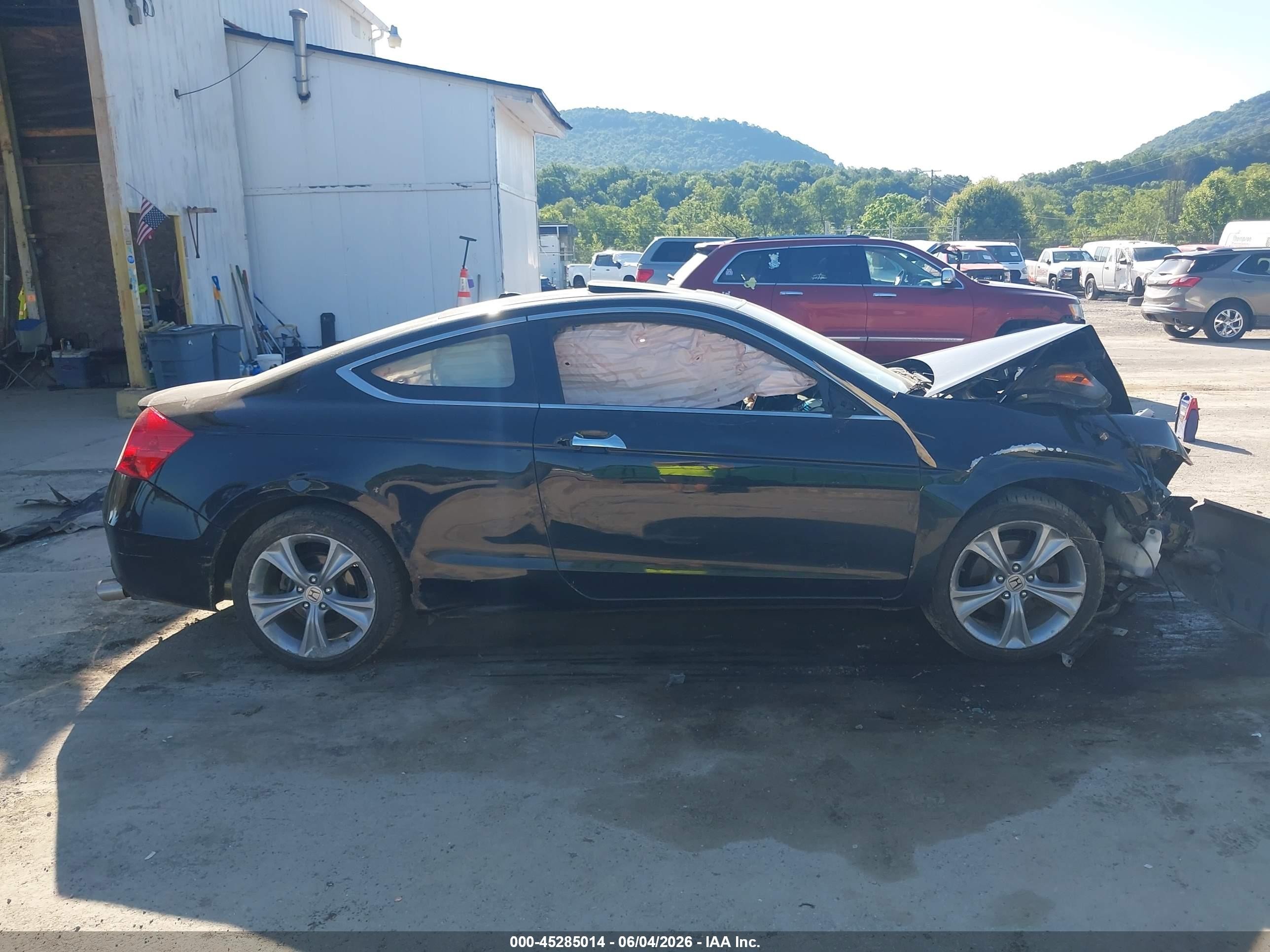 2012 Honda Accord 3.5 Ex-l Black vin: 1HGCS2B88CA006392
