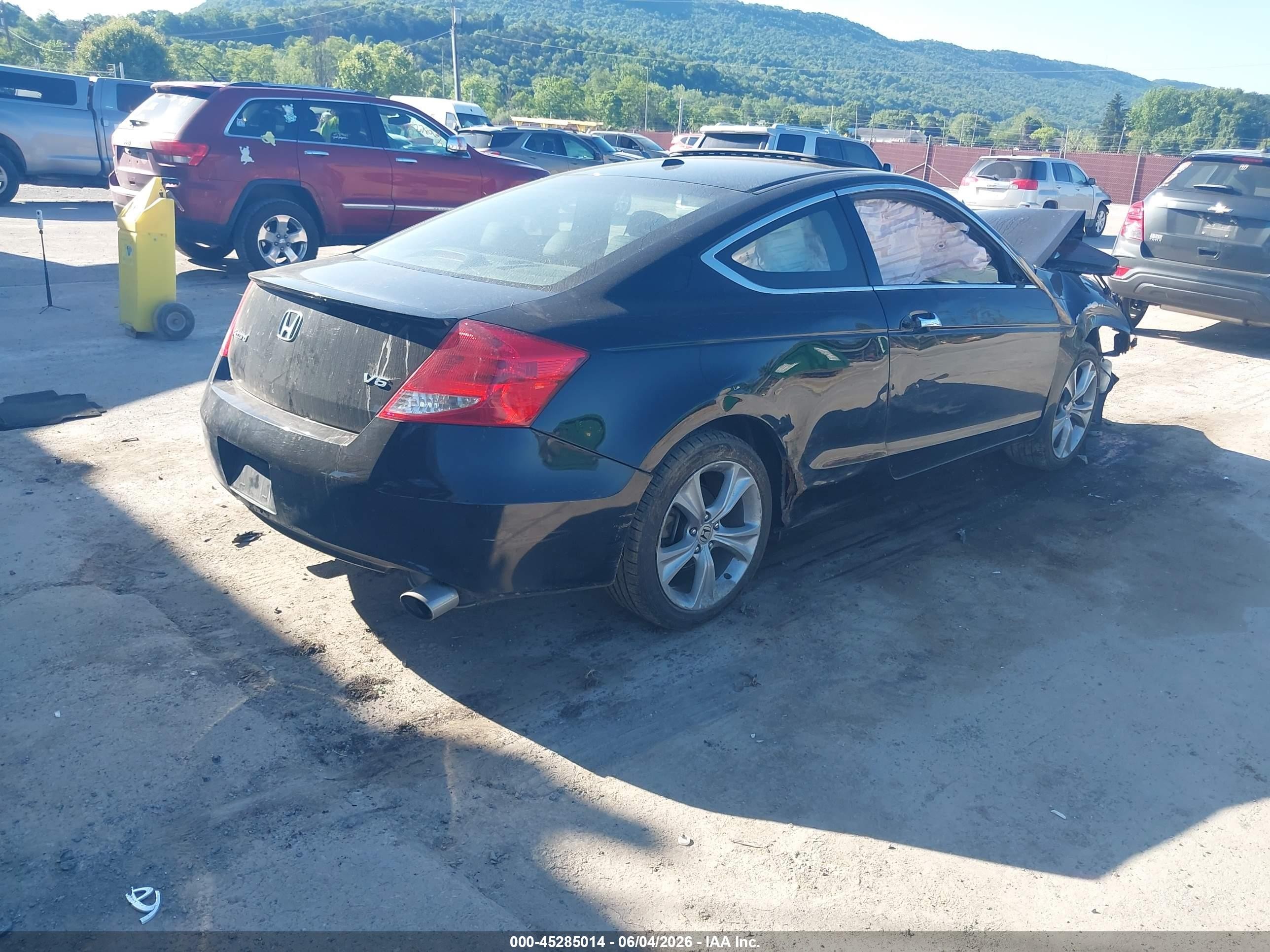 2012 Honda Accord 3.5 Ex-l Black vin: 1HGCS2B88CA006392