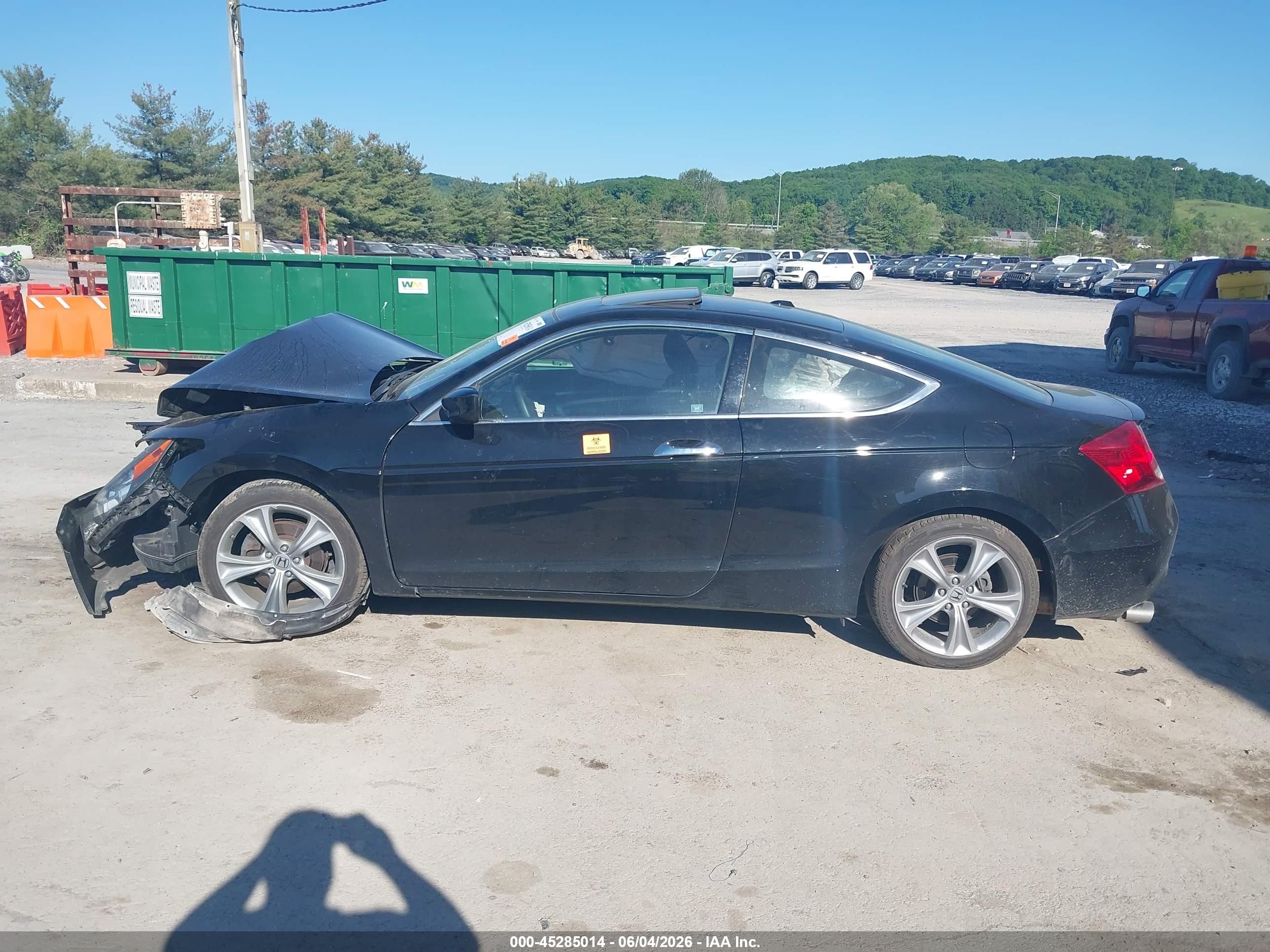 2012 Honda Accord 3.5 Ex-l Black vin: 1HGCS2B88CA006392