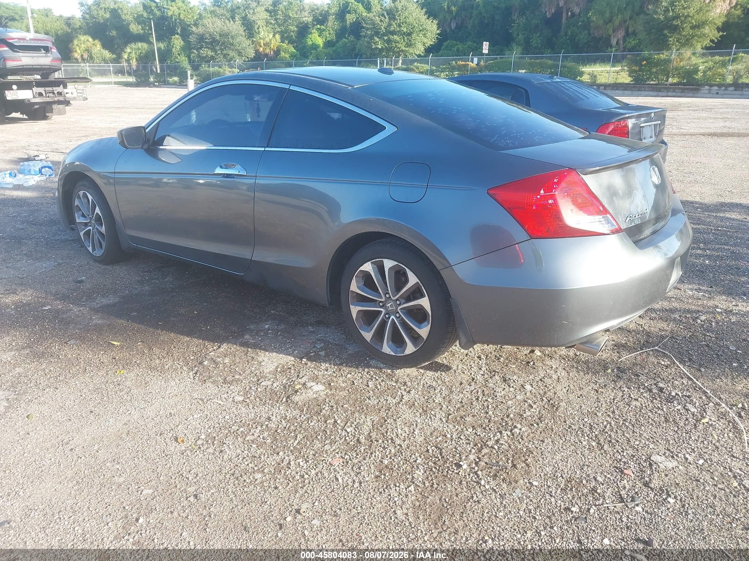 2012 Honda Accord 3.5 Ex-l Gray vin: 1HGCS2B88CA006778