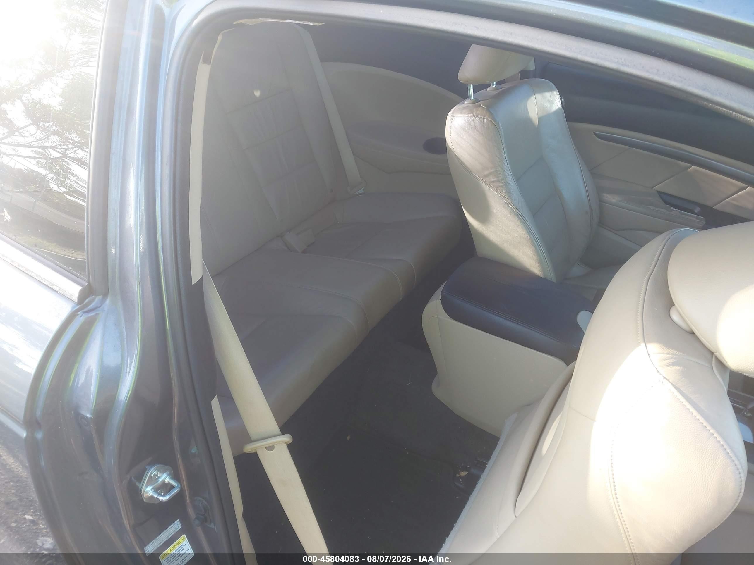 2012 Honda Accord 3.5 Ex-l Gray vin: 1HGCS2B88CA006778