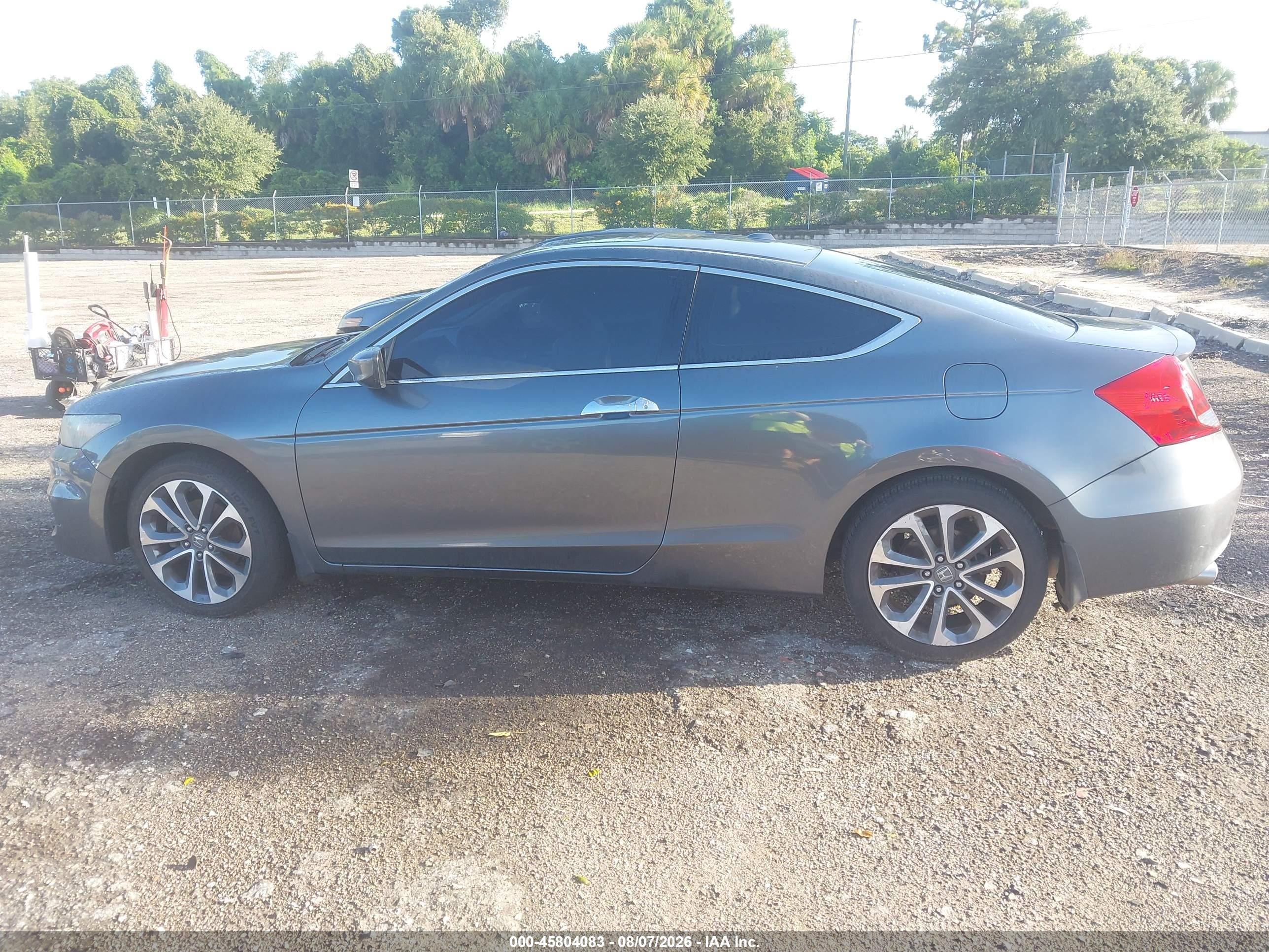 2012 Honda Accord 3.5 Ex-l Gray vin: 1HGCS2B88CA006778