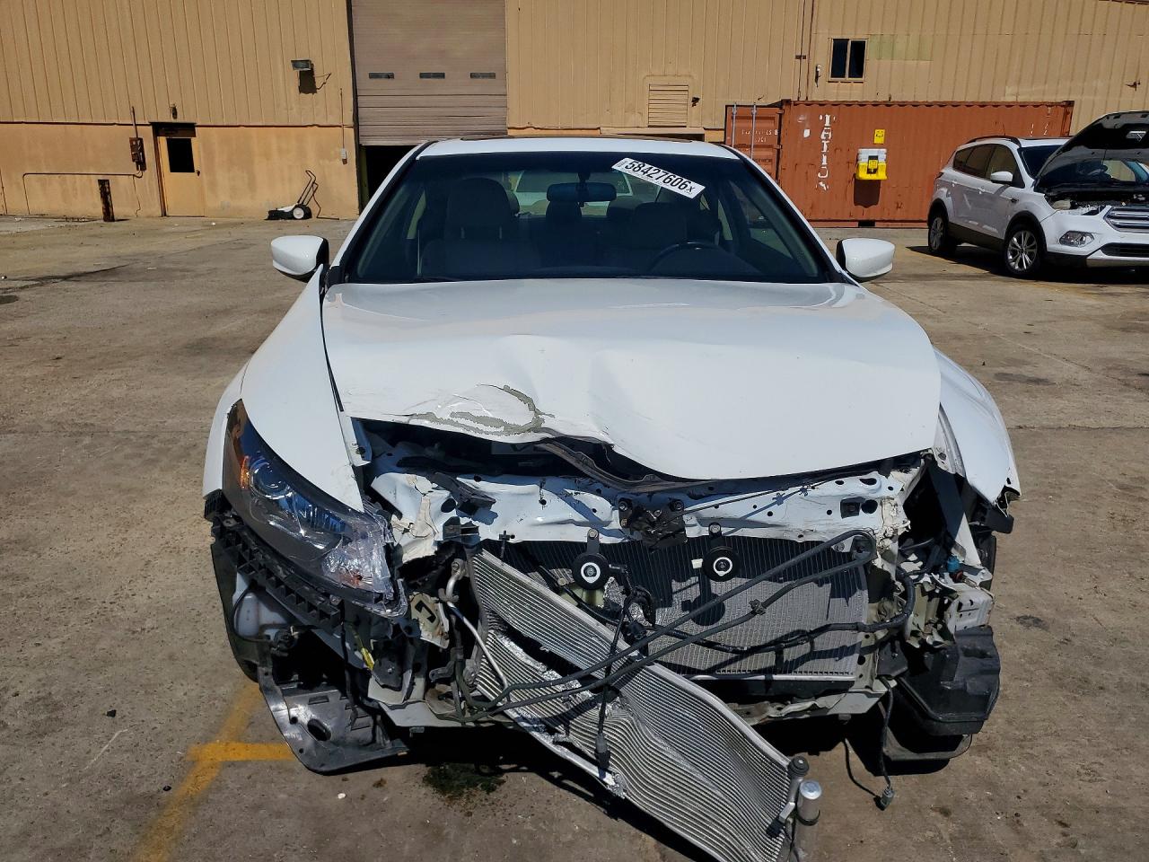 2010 Honda Accord Exl White vin: 1HGCS2B89AA001747