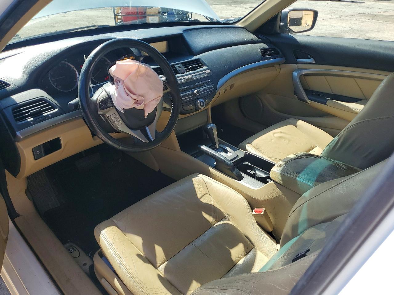 2010 Honda Accord Exl White vin: 1HGCS2B89AA001747