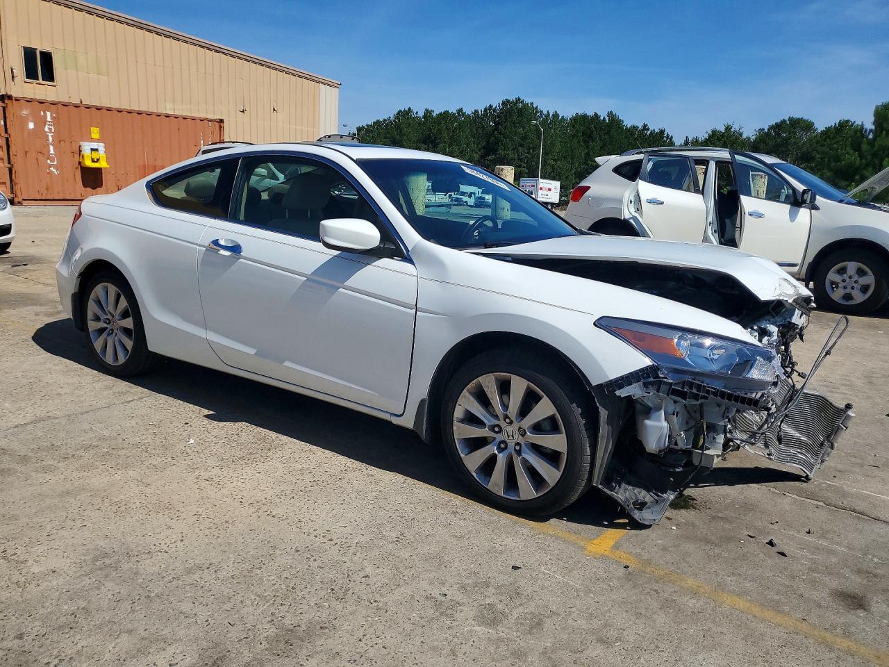 2010 Honda Accord Exl White vin: 1HGCS2B89AA001747