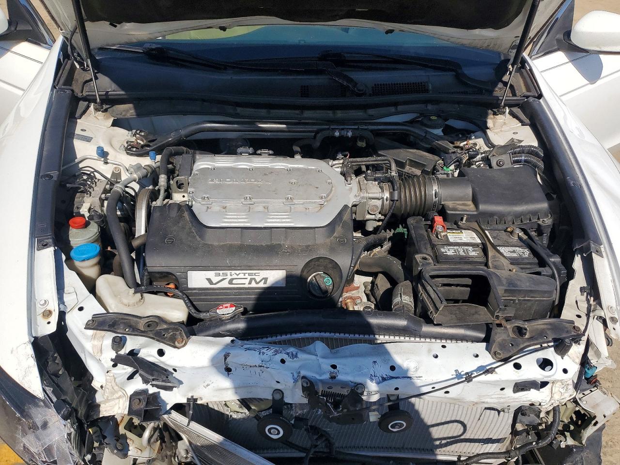2010 Honda Accord Exl White vin: 1HGCS2B89AA001747