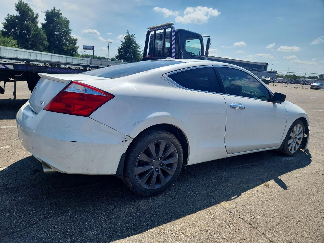 2010 Honda Accord Exl White vin: 1HGCS2B89AA007631