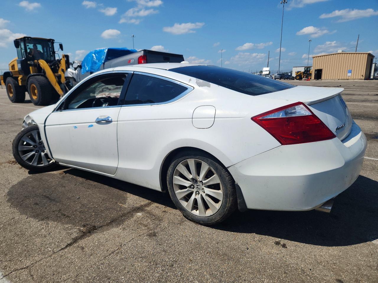 2010 Honda Accord Exl White vin: 1HGCS2B89AA007631