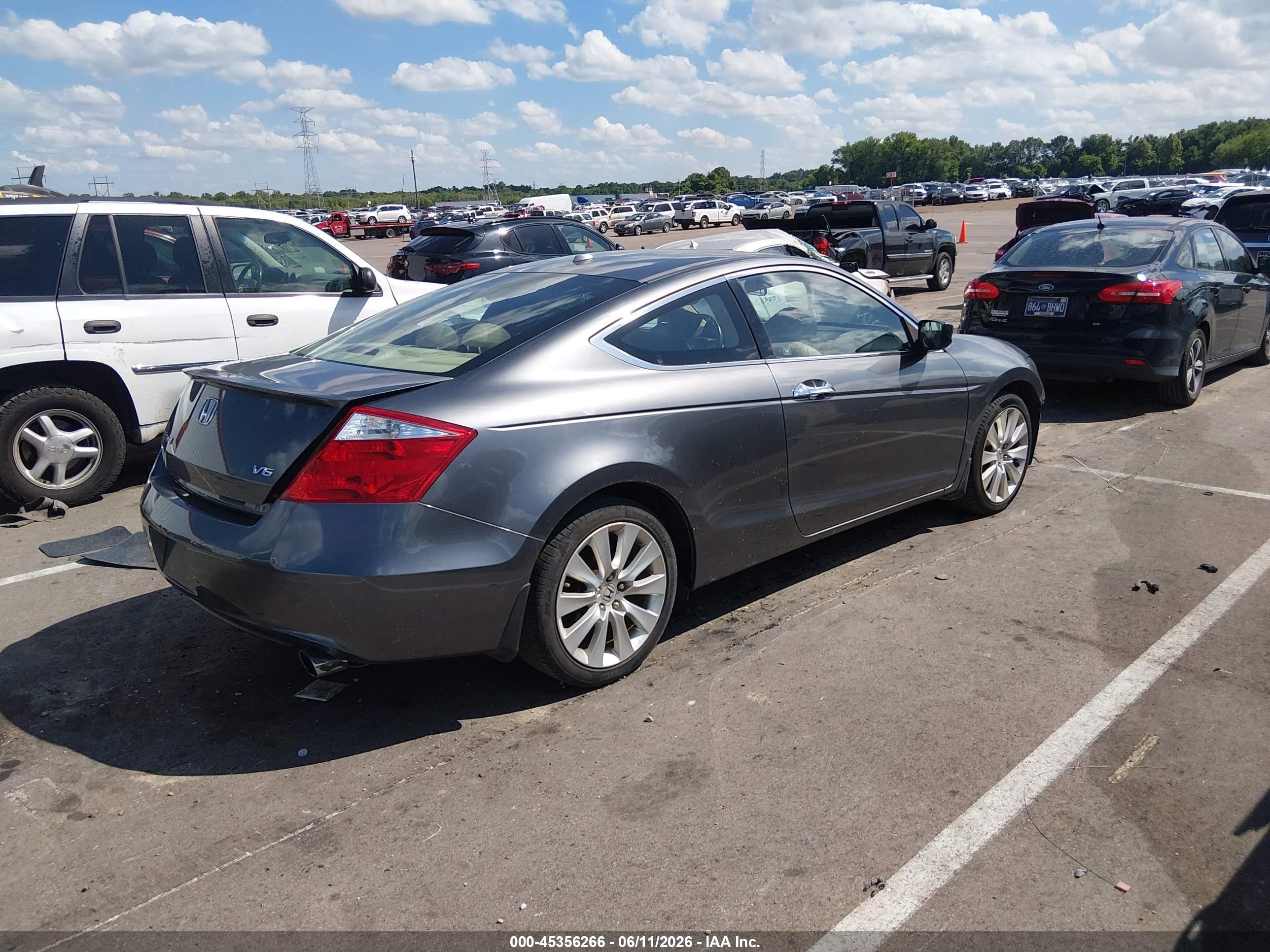 2010 Honda Accord 3.5 Ex-l Silver vin: 1HGCS2B89AA008049