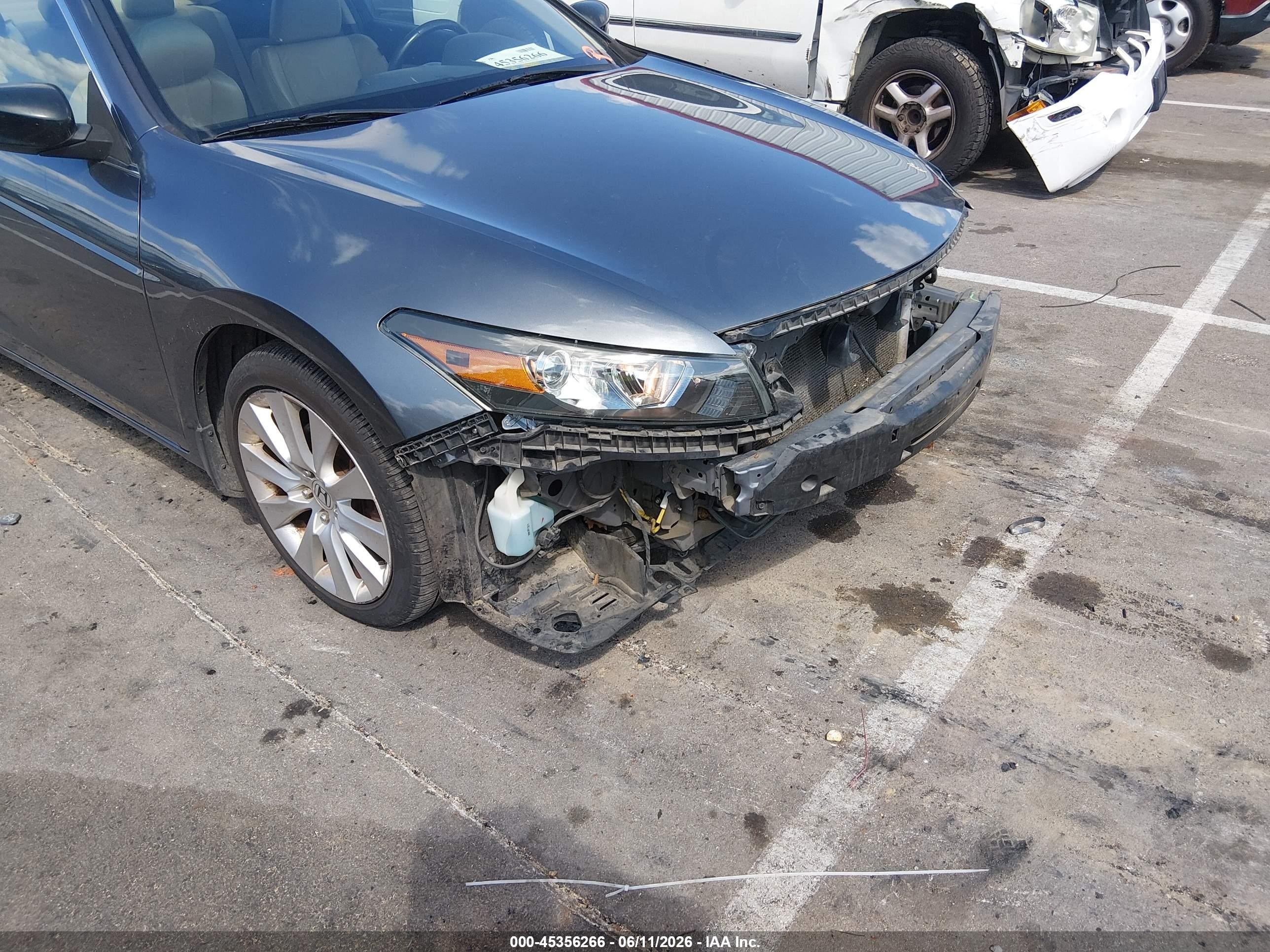 2010 Honda Accord 3.5 Ex-l Silver vin: 1HGCS2B89AA008049