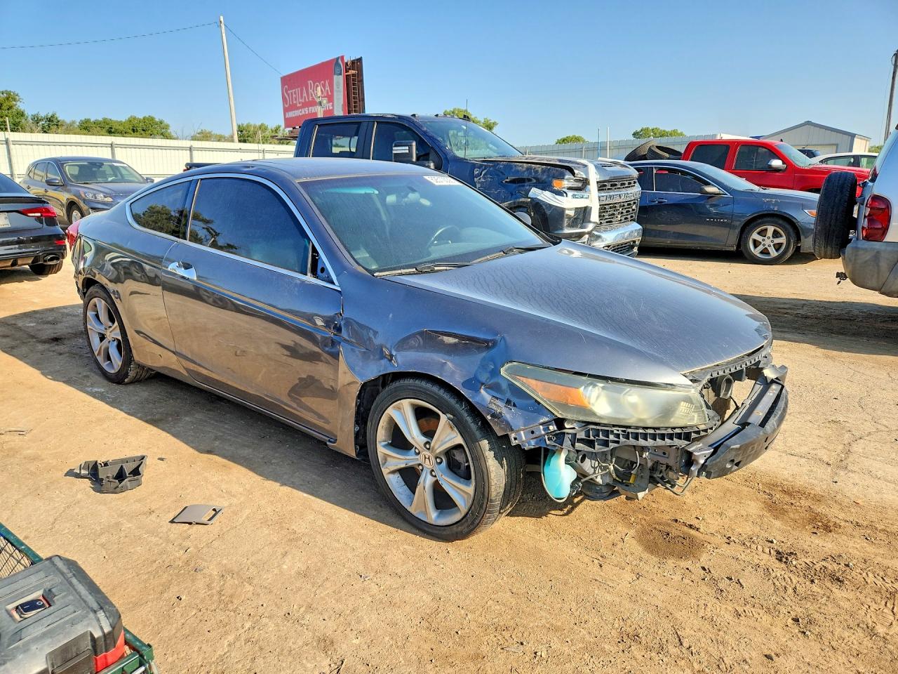 2011 Honda Accord Exl Gray vin: 1HGCS2B89BA004441