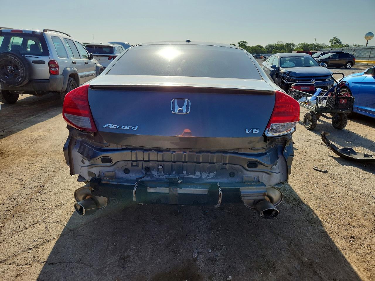2011 Honda Accord Exl Gray vin: 1HGCS2B89BA004441