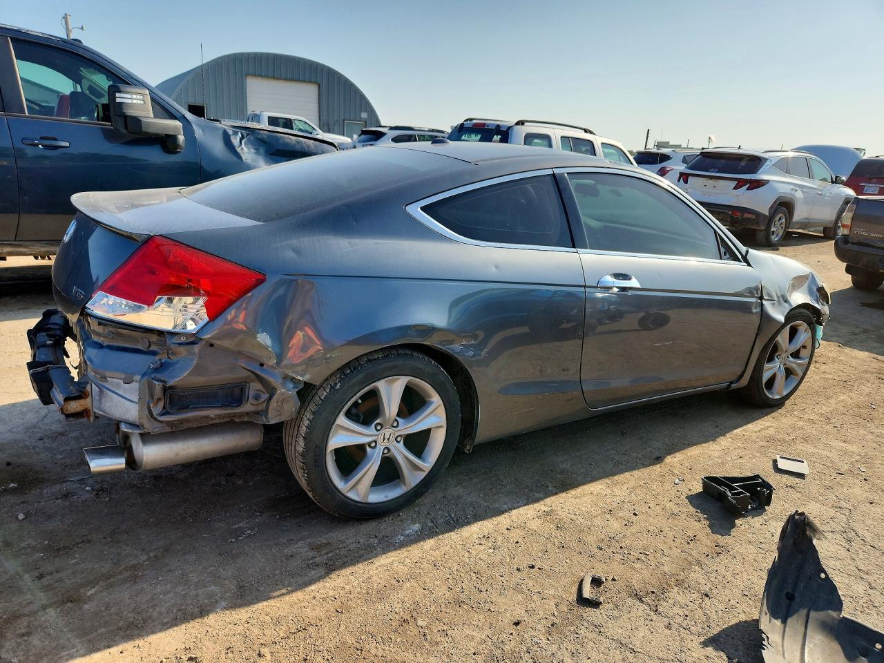 2011 Honda Accord Exl Gray vin: 1HGCS2B89BA004441
