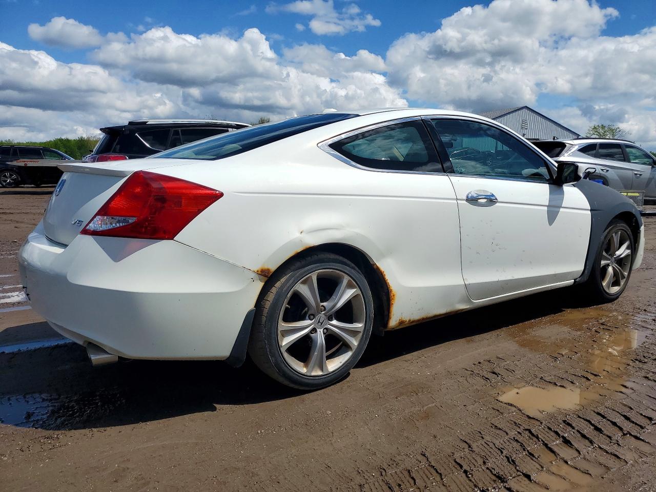 2011 Honda Accord Exl White vin: 1HGCS2B89BA007307
