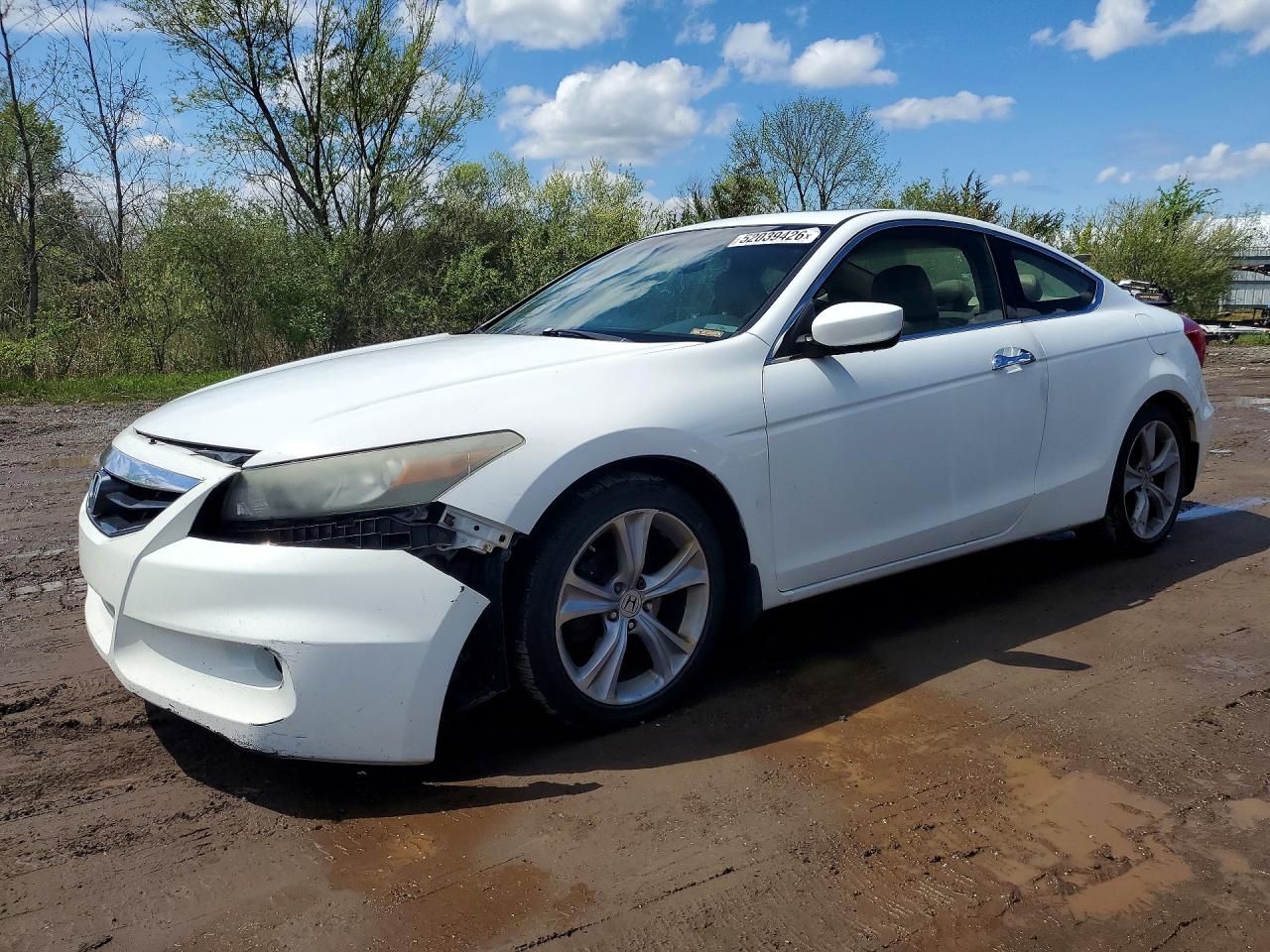 2011 Honda Accord Exl White vin: 1HGCS2B89BA007307