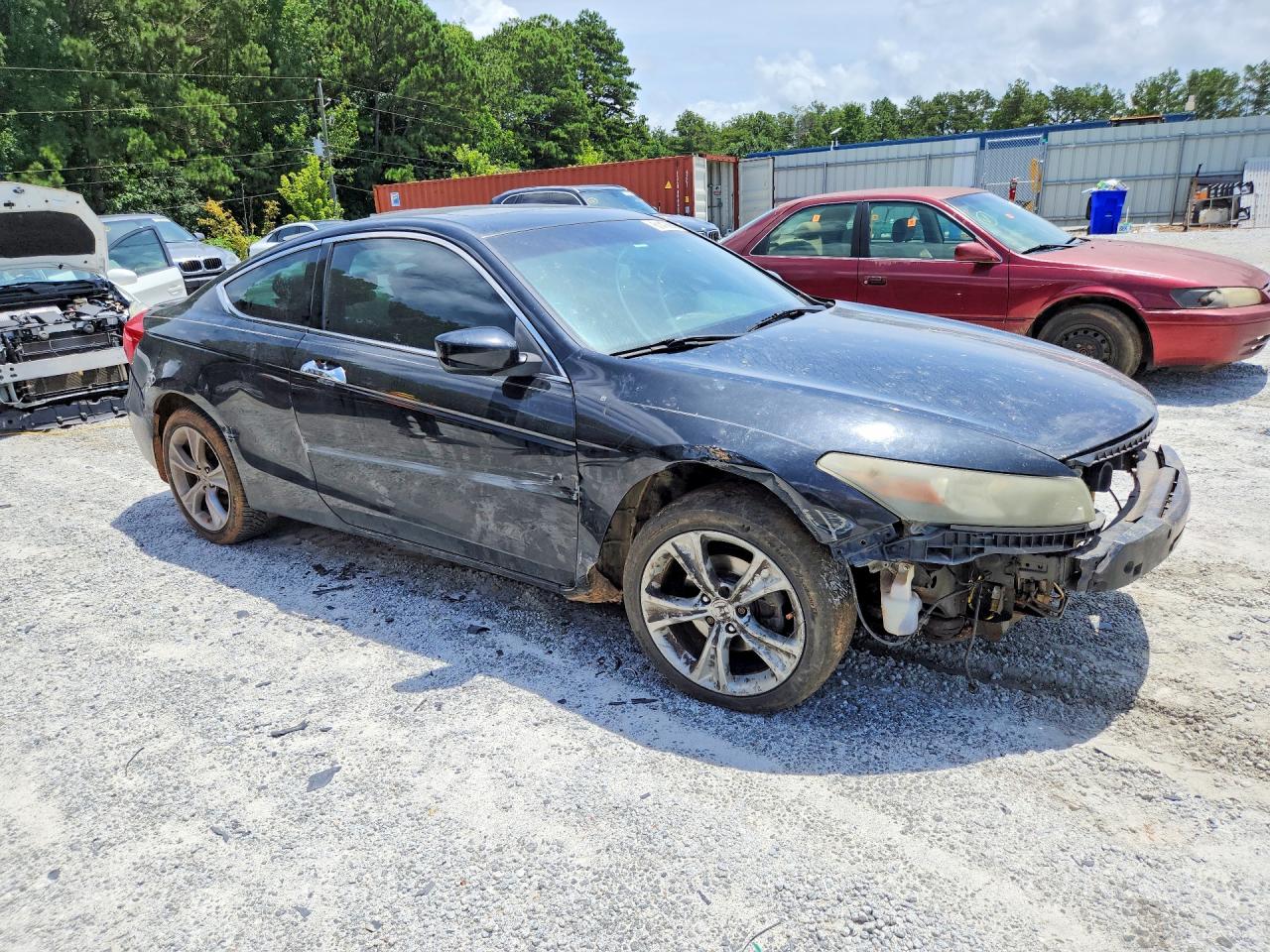 2012 Honda Accord Exl Black vin: 1HGCS2B89CA001721