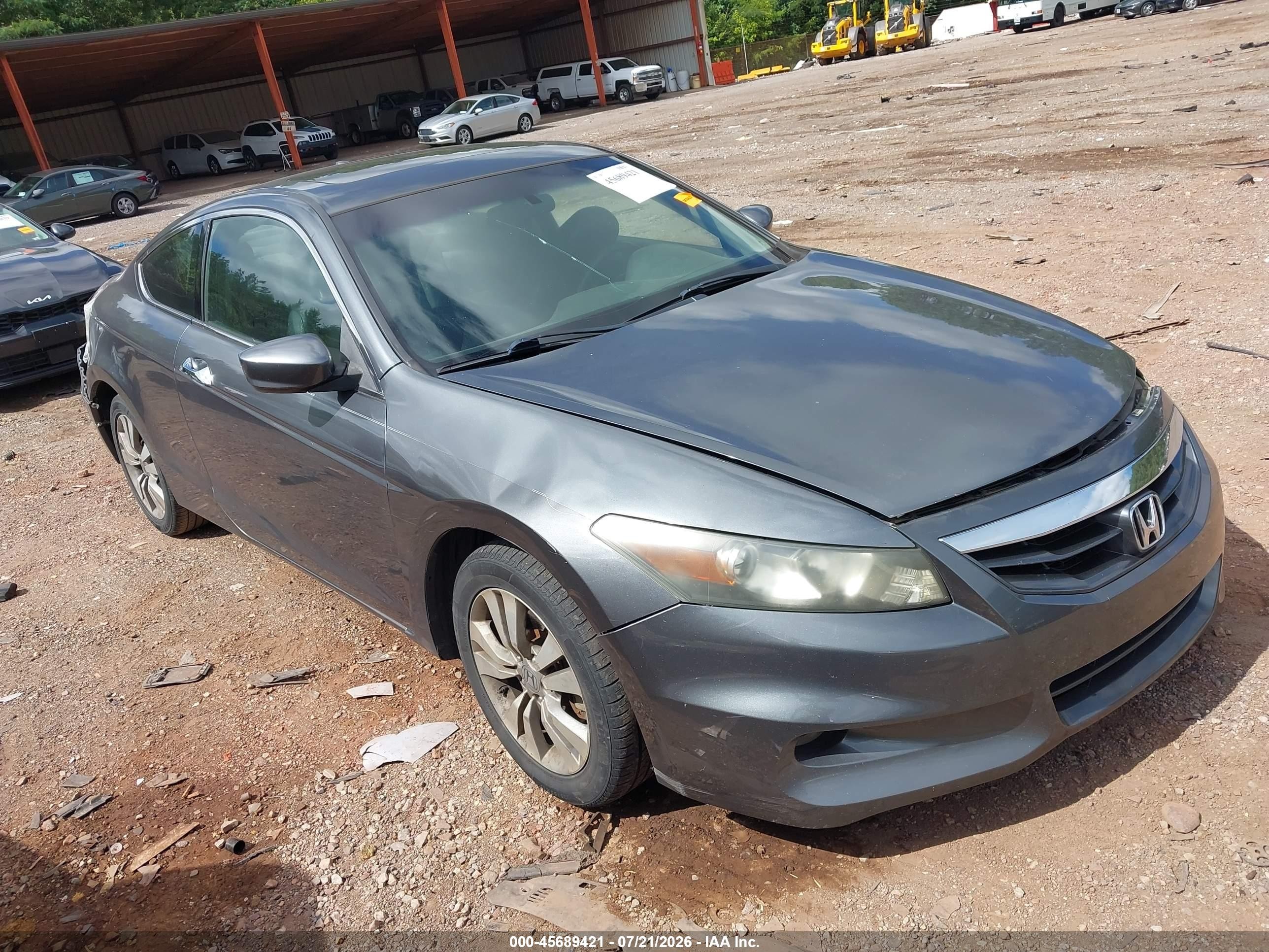 2012 Honda Accord 3.5 Ex-l Gray vin: 1HGCS2B89CA004084