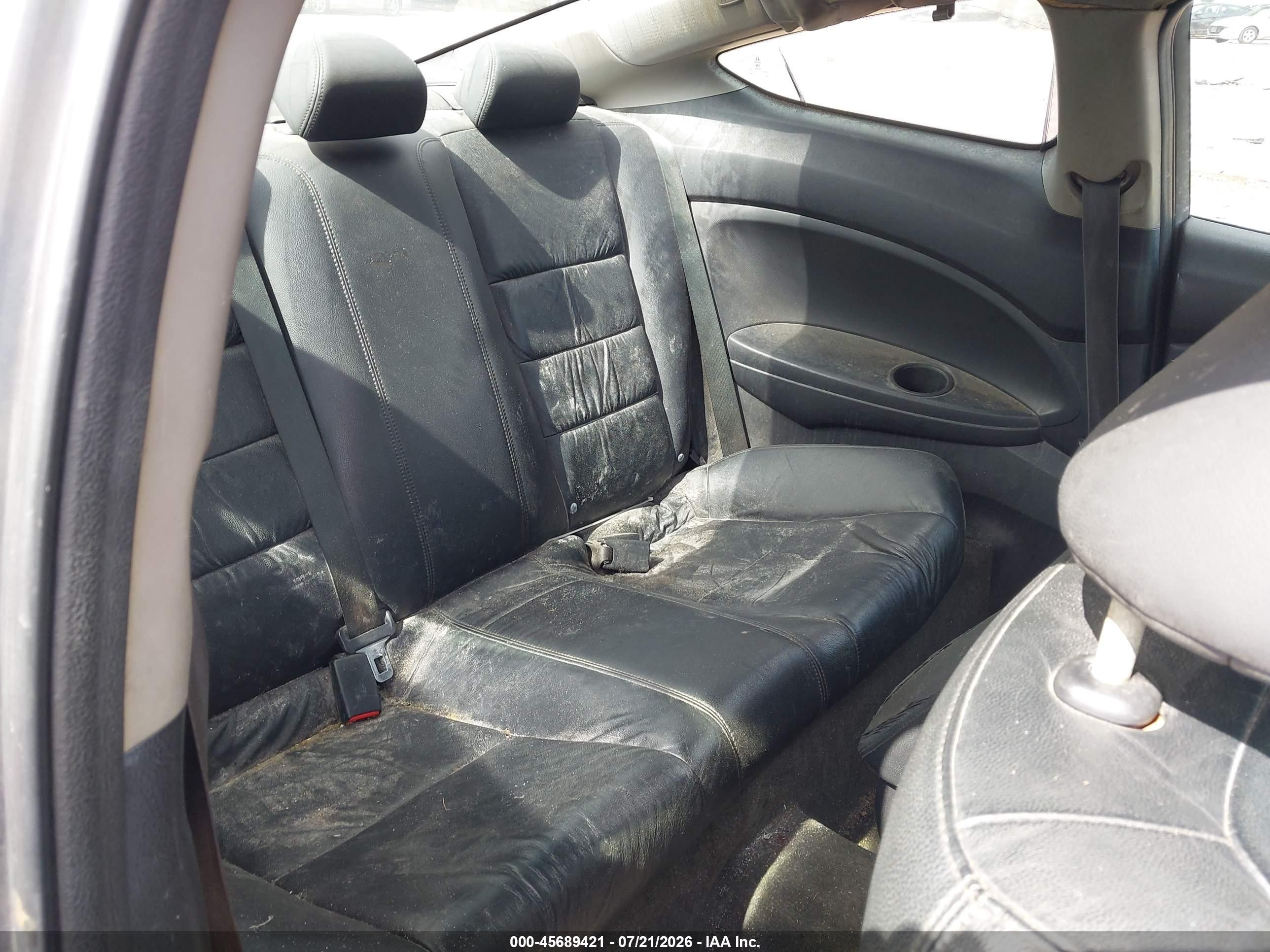 2012 Honda Accord 3.5 Ex-l Gray vin: 1HGCS2B89CA004084