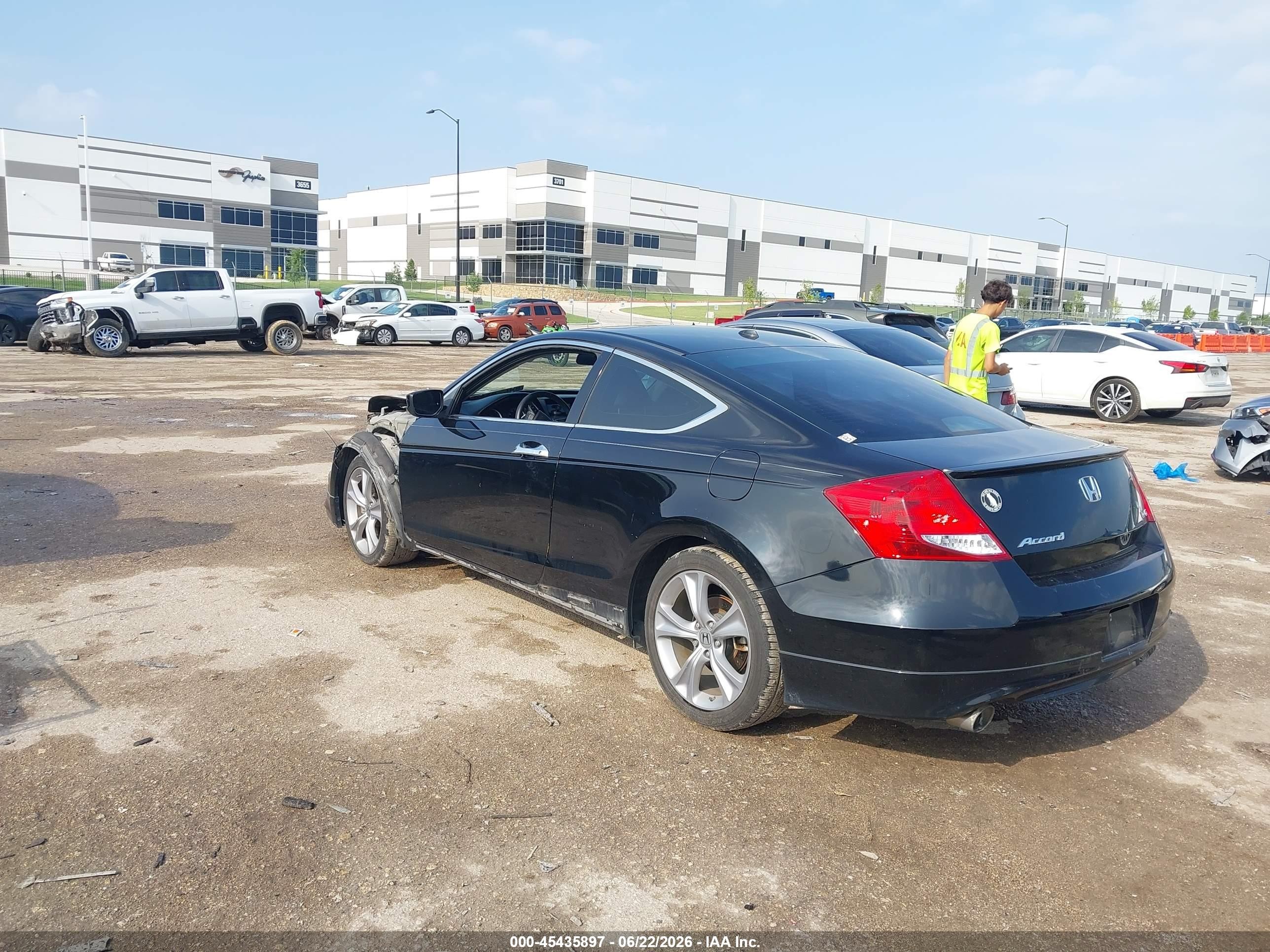 2012 Honda Accord 3.5 Ex-l Black vin: 1HGCS2B89CA005185