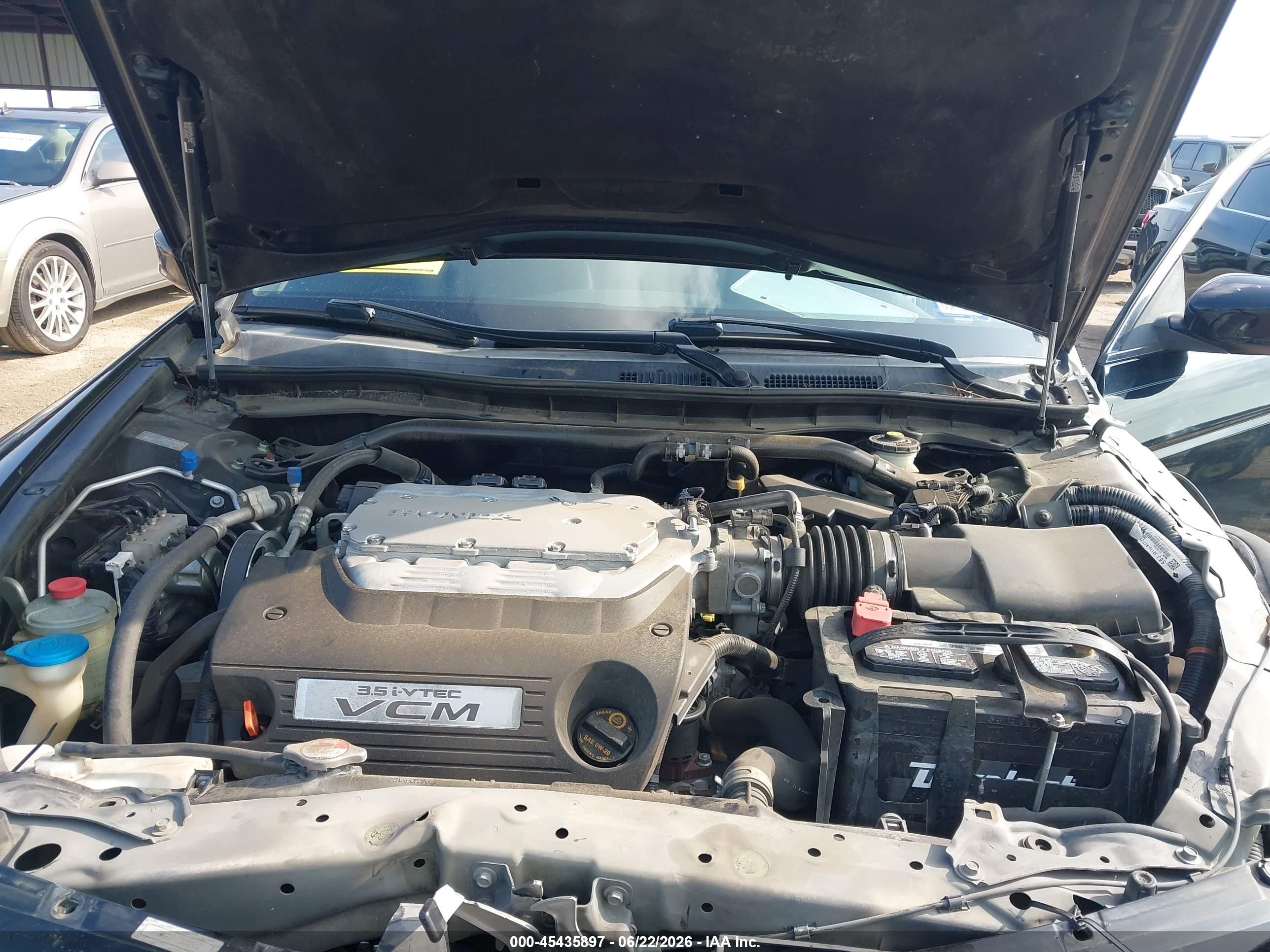 2012 Honda Accord 3.5 Ex-l Black vin: 1HGCS2B89CA005185