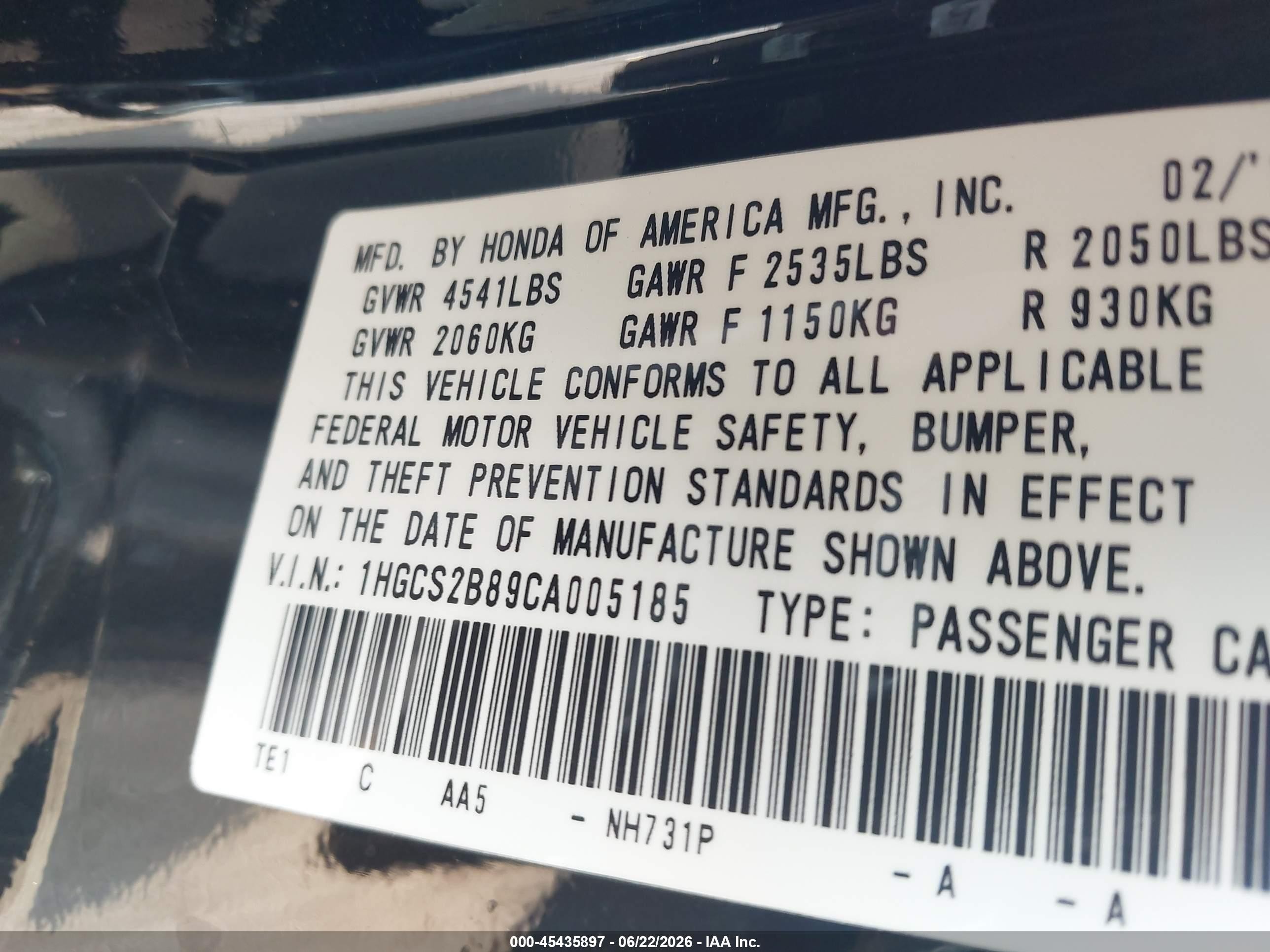 2012 Honda Accord 3.5 Ex-l Black vin: 1HGCS2B89CA005185