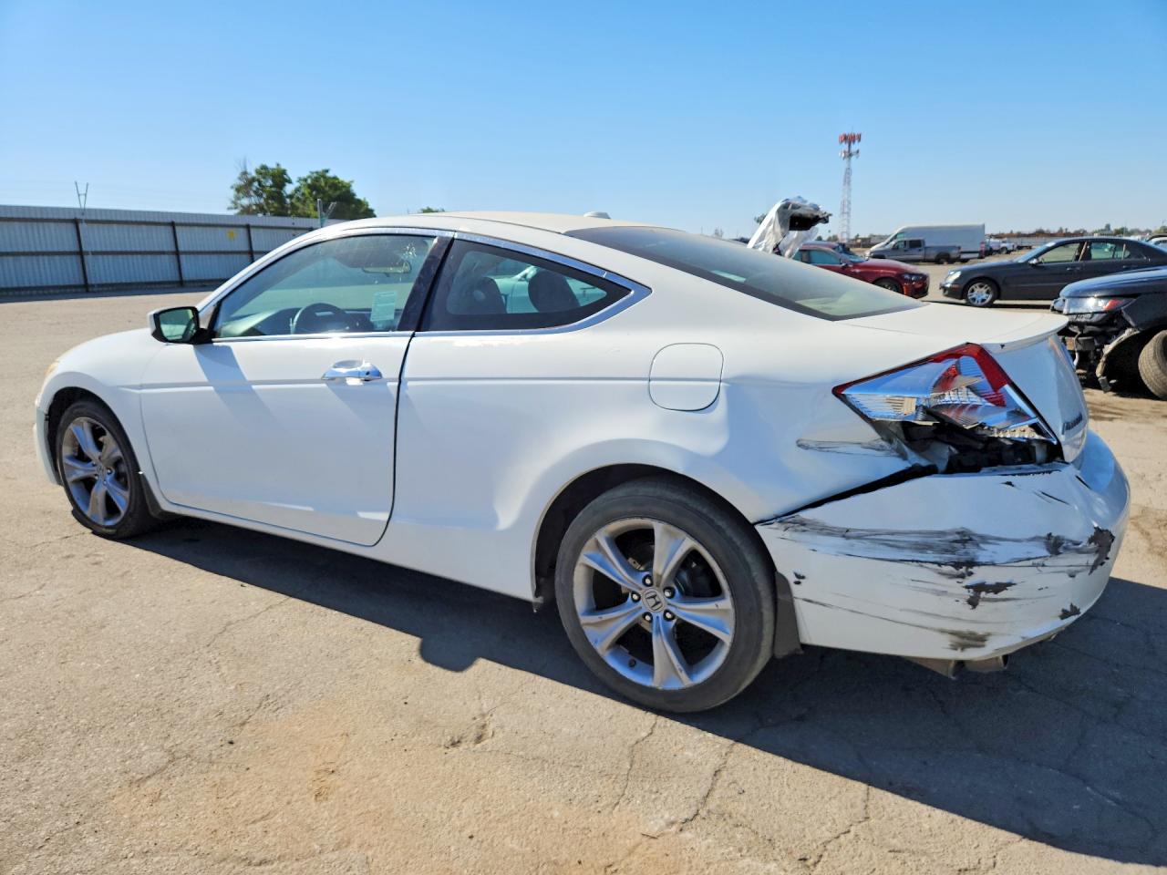 2012 Honda Accord Exl White vin: 1HGCS2B89CA009141