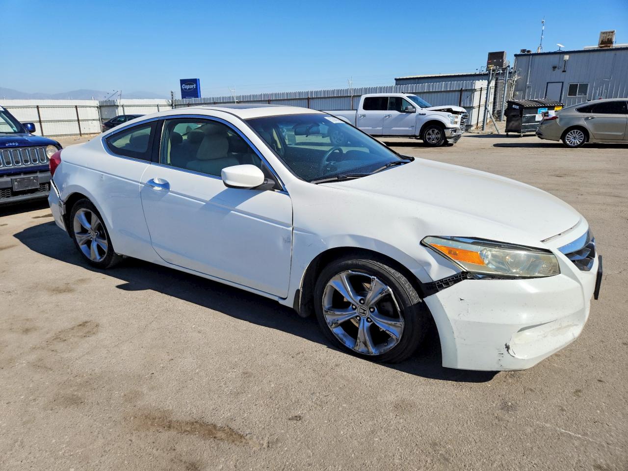 2012 Honda Accord Exl White vin: 1HGCS2B89CA009141