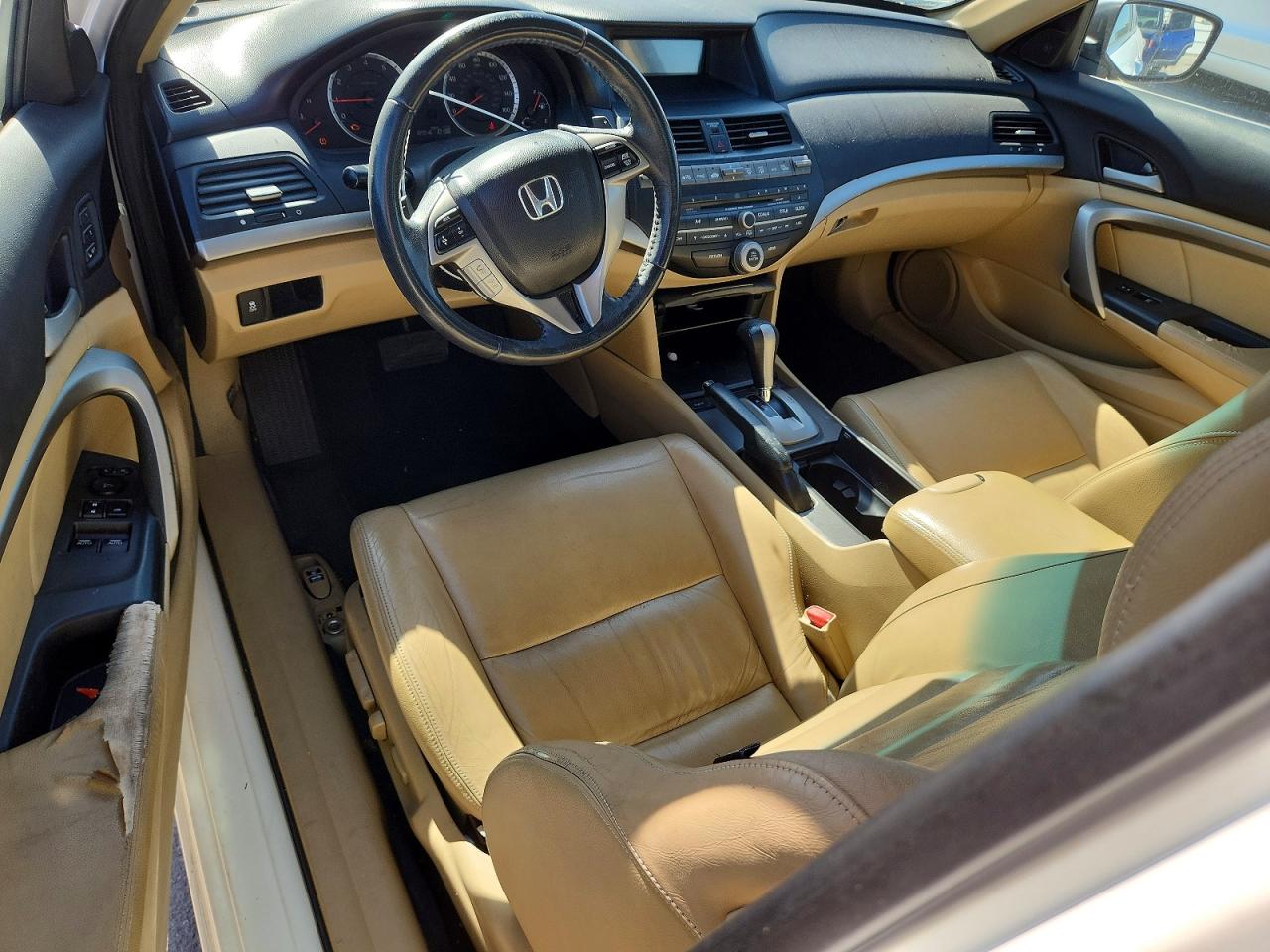 2012 Honda Accord Exl White vin: 1HGCS2B89CA009141