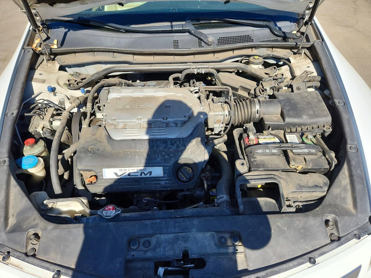 2012 Honda Accord Exl White vin: 1HGCS2B89CA009141