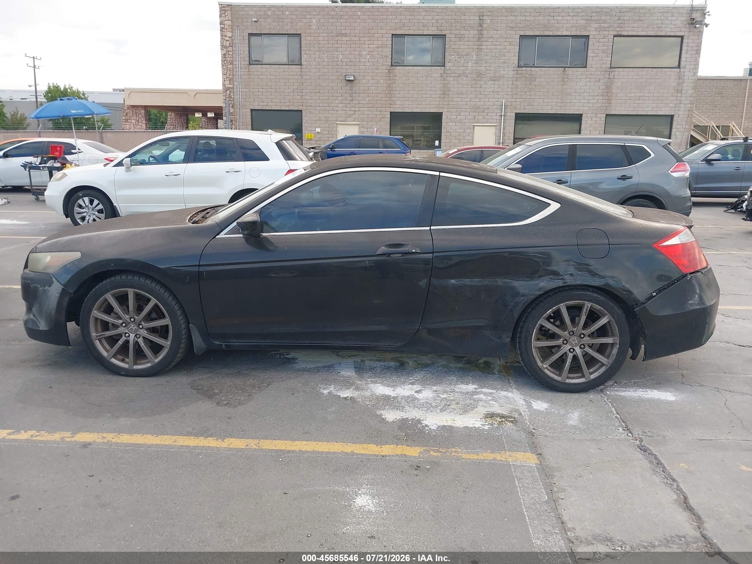 2010 Honda Accord 3.5 Ex-l Black vin: 1HGCS2B8XAA000445