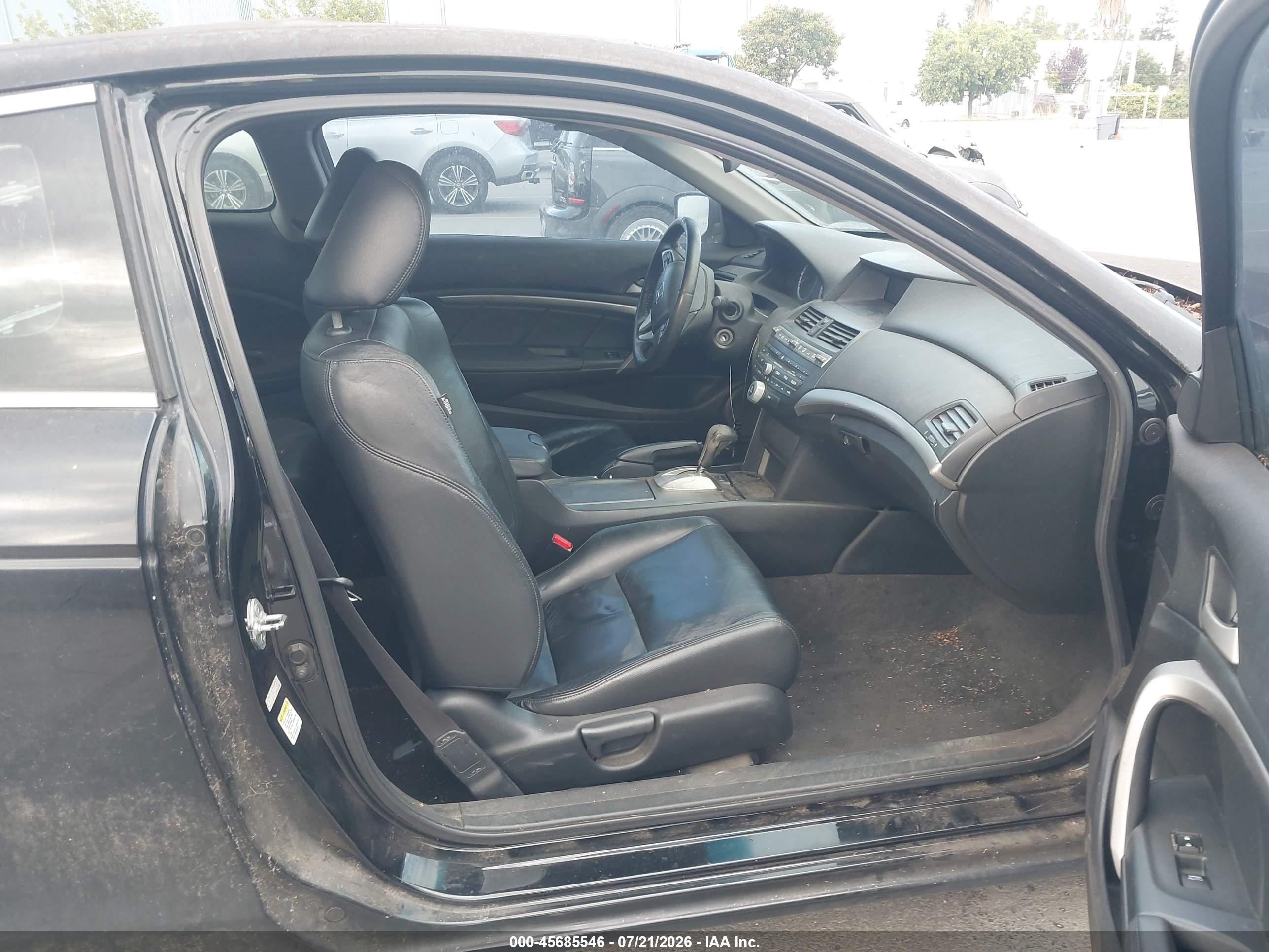 2010 Honda Accord 3.5 Ex-l Black vin: 1HGCS2B8XAA000445